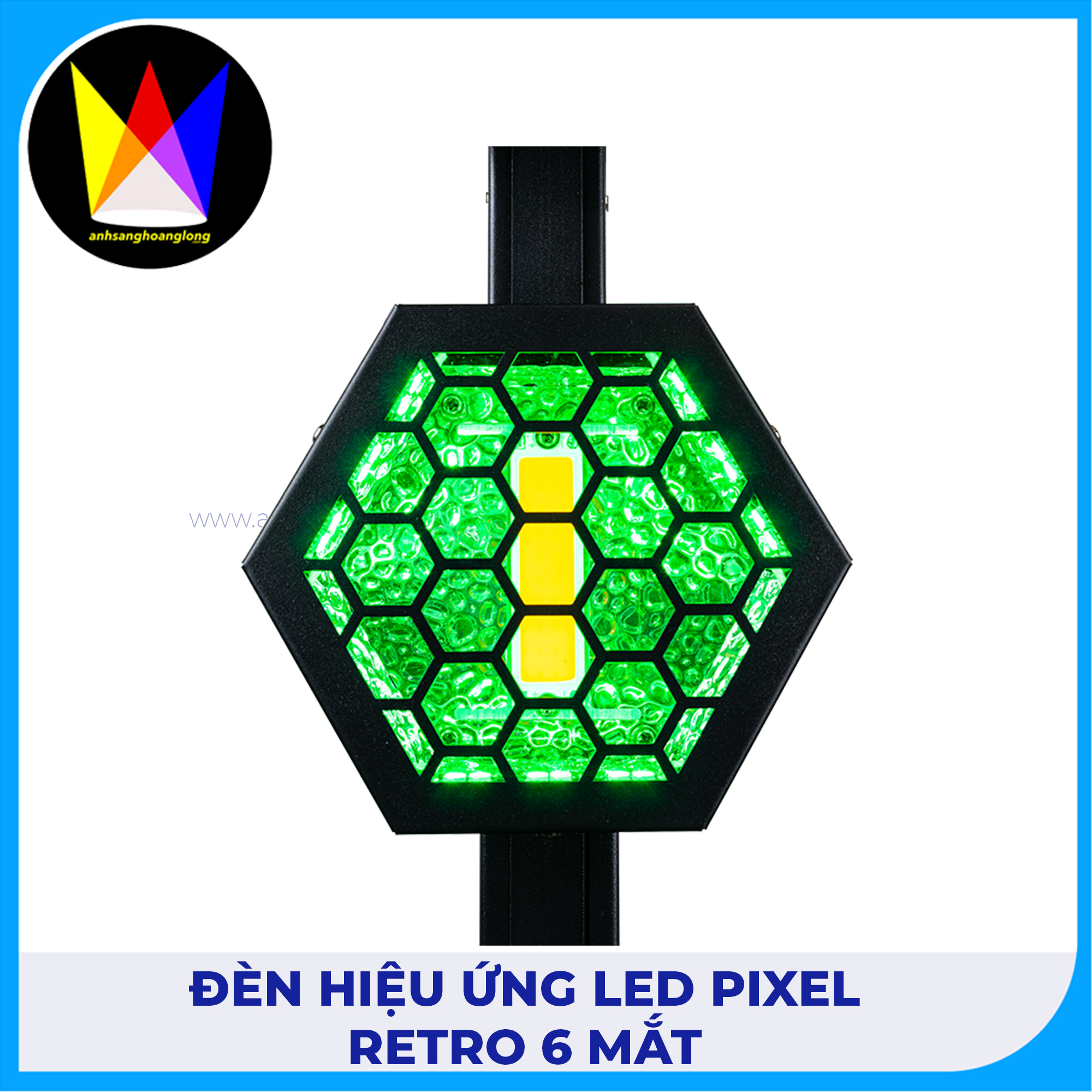 Đèn Hiệu Ứng LED Pixel Retro 6 Mắt