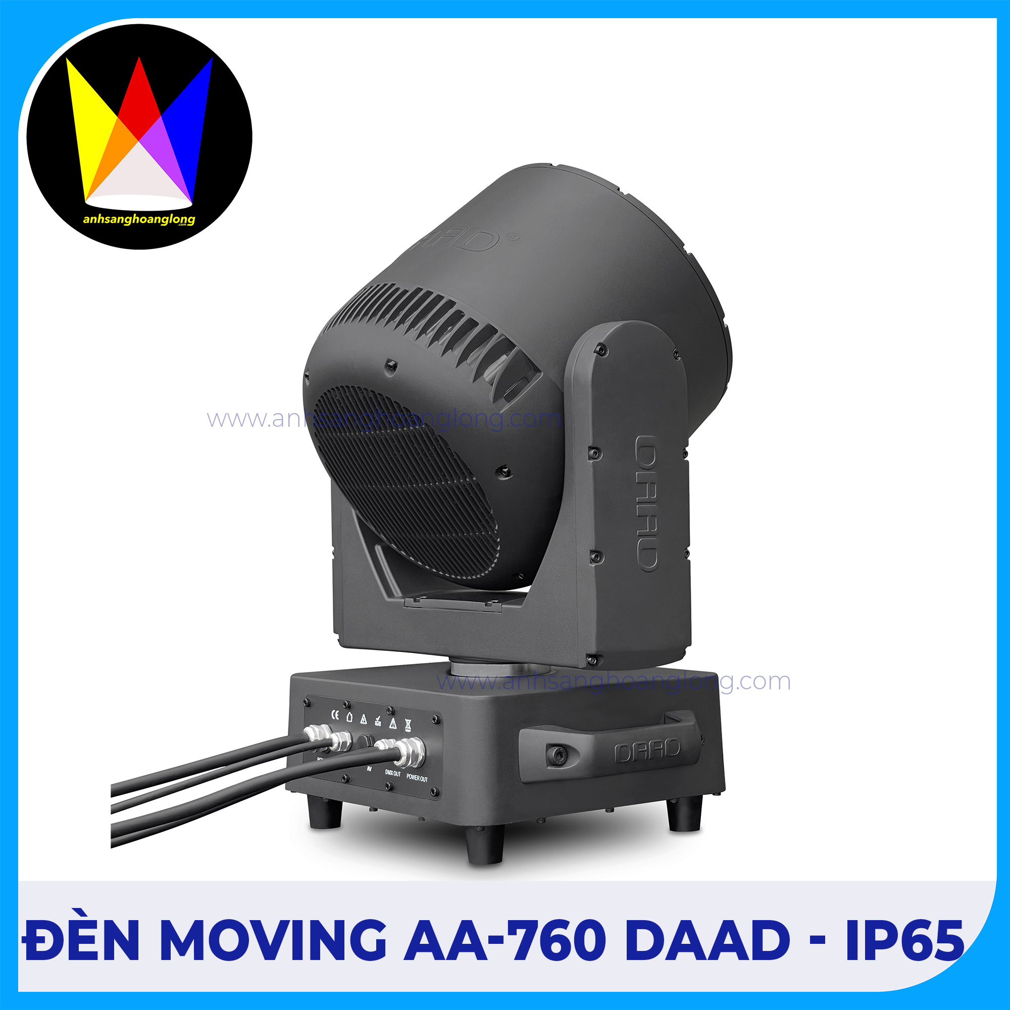 Đèn Moving Wash Zoom AA-760 DAAD - IP65 LED