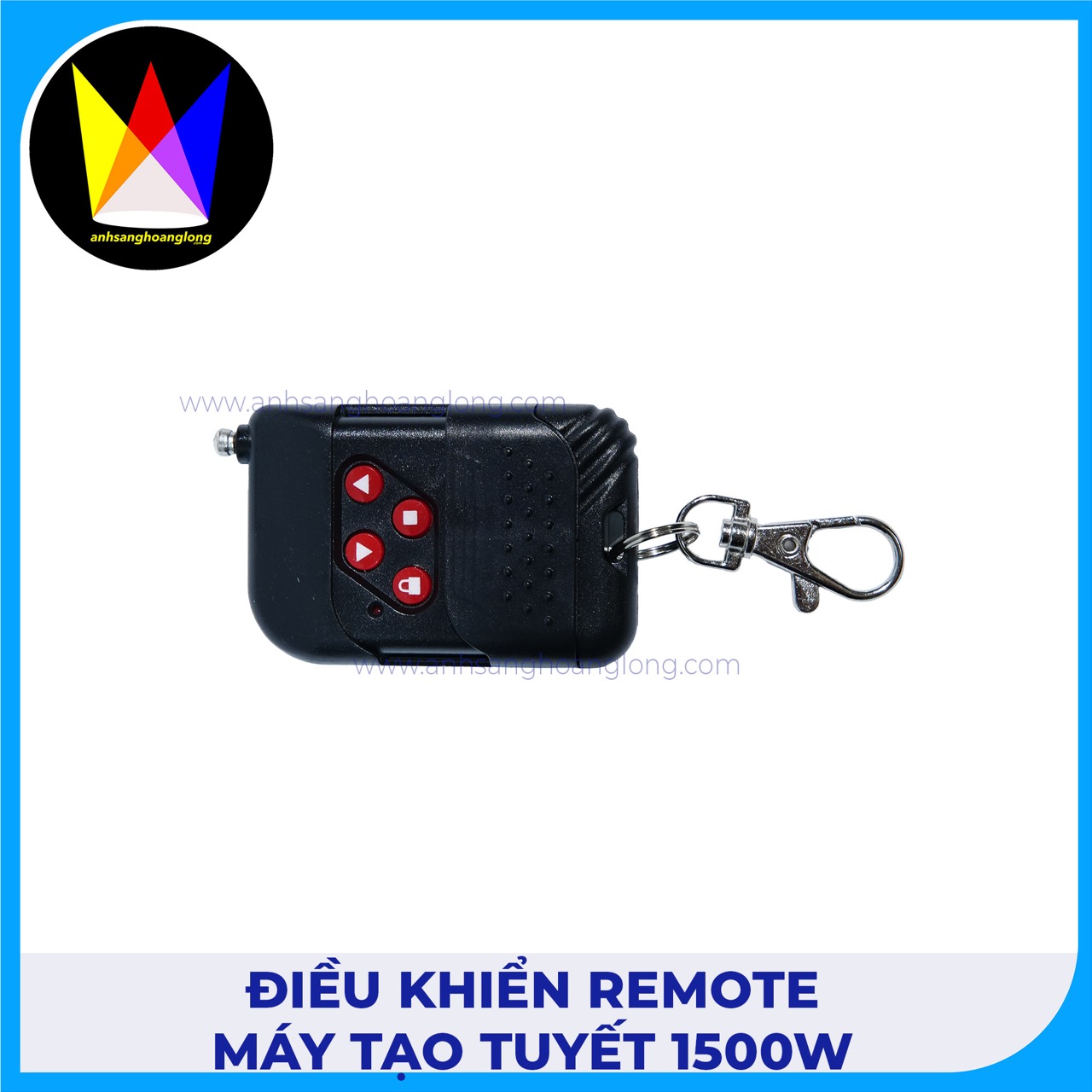 Điều Khiển Remote Máy Tạo Tuyết 1500W - Phụ Kiện Thay Thế Chính Hãng