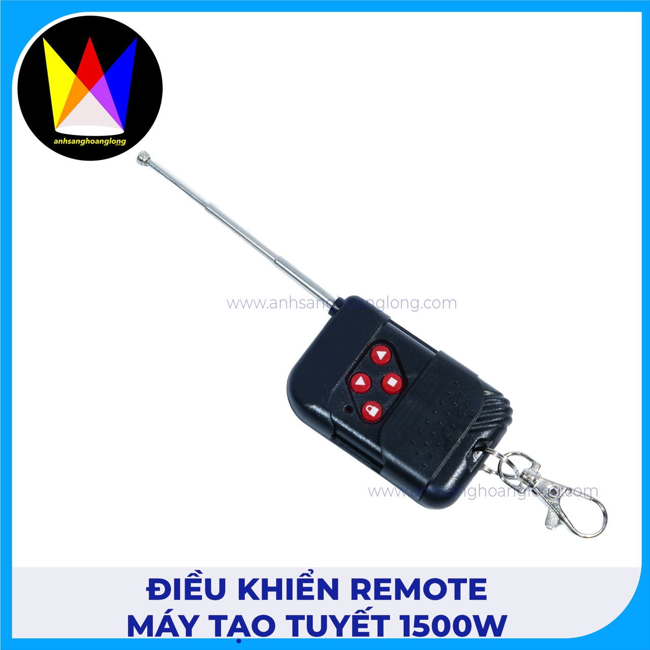 Điều Khiển Remote Máy Tạo Tuyết 1500W - Phụ Kiện Thay Thế Chính Hãng