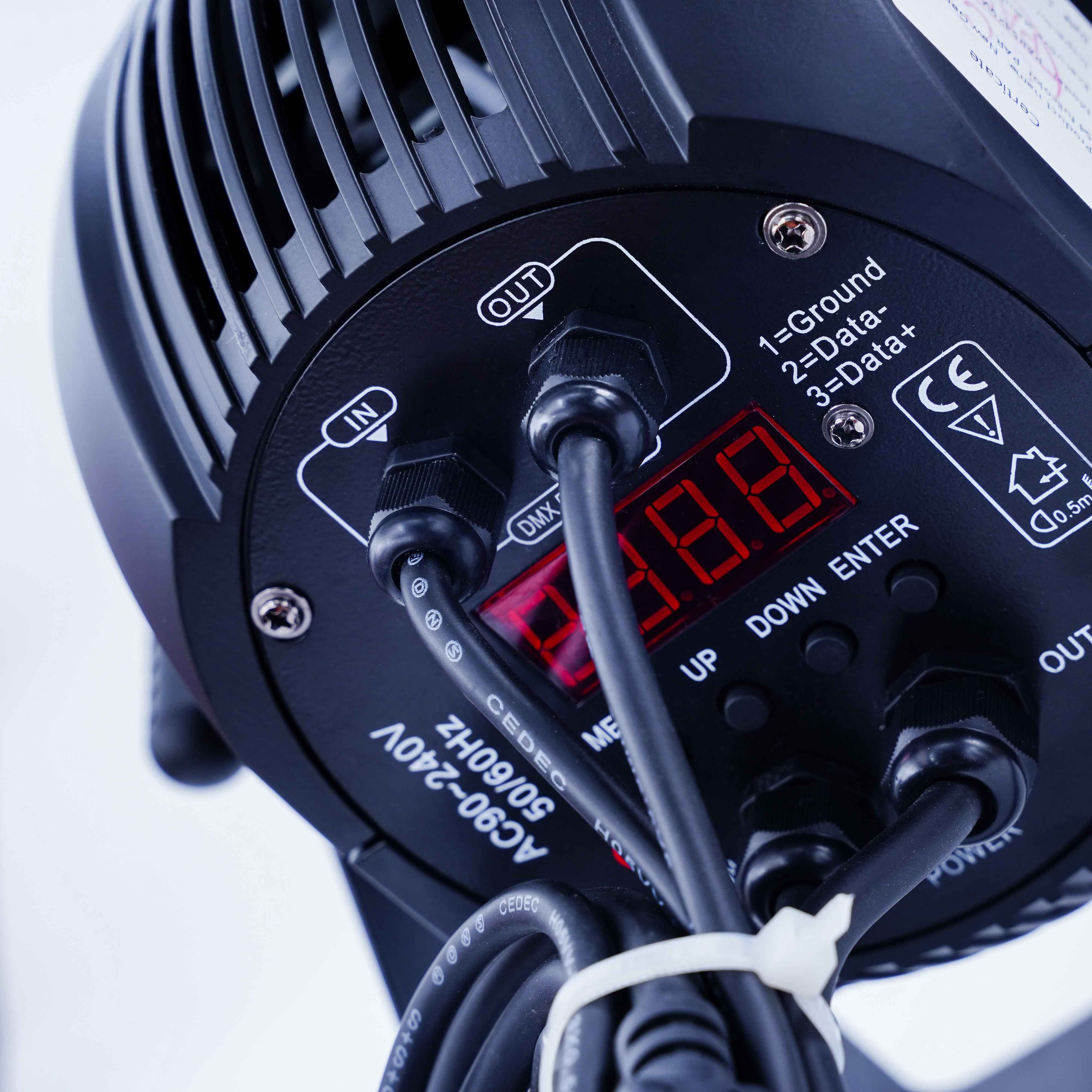 Par Led 54x9w 3in1 ( có remote )