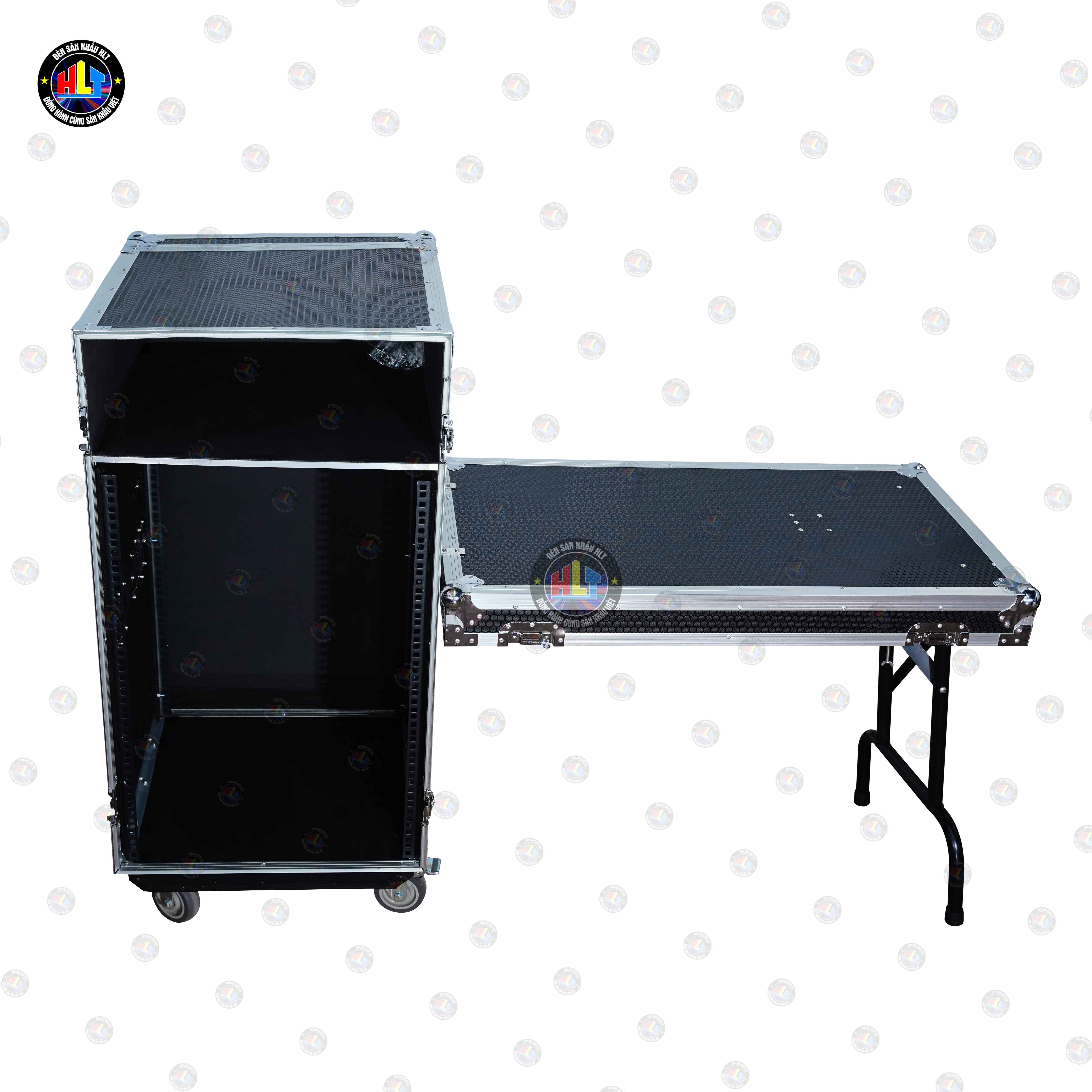 Tủ 16u Gỗ Có Mixer