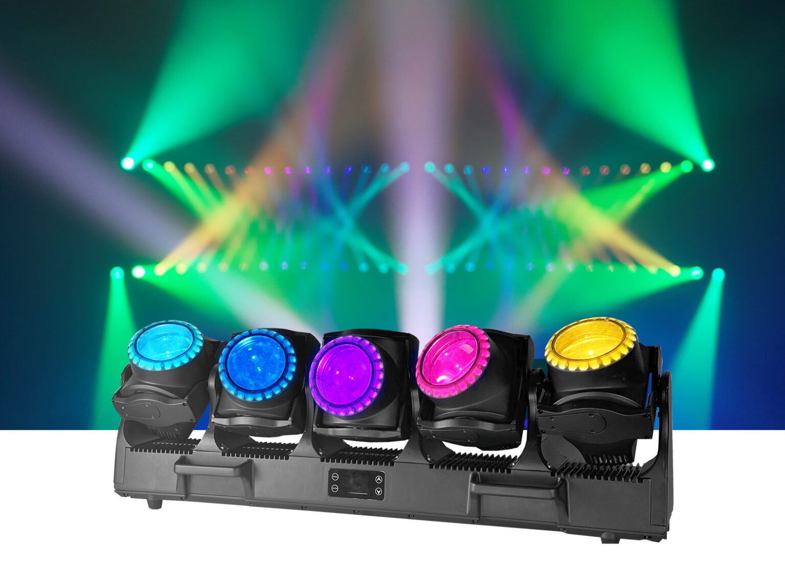 Đèn Moving 5 Đầu LED 4in1 MV-5L IP65 M Lighting