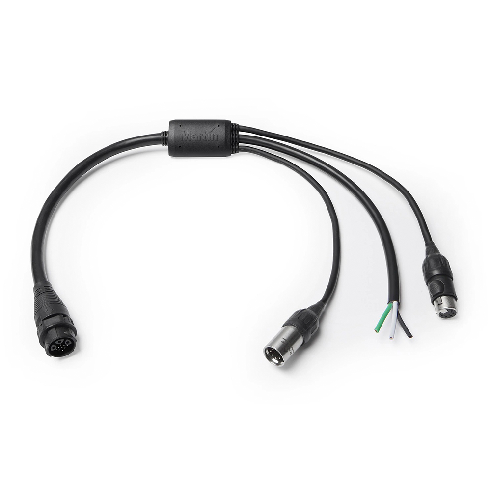 Bộ chuyển đổi nguồn đầu vào và DMX In/Thru dành cho các thiết bị có đầu nối PDE - Martin