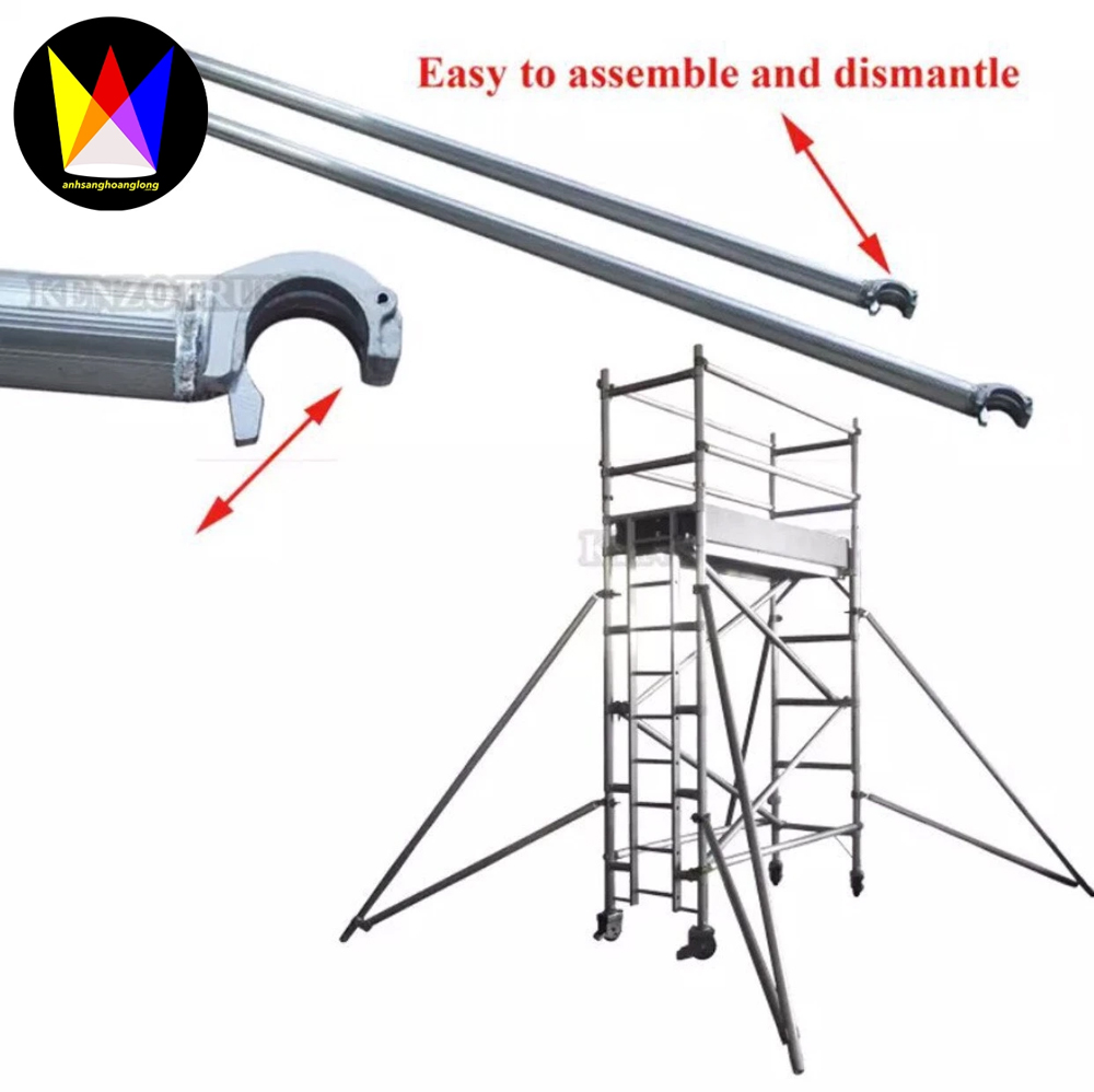 Giàn Giáo Truss Hợp Kim Nhôm Ngang 1500mm x 1900mm