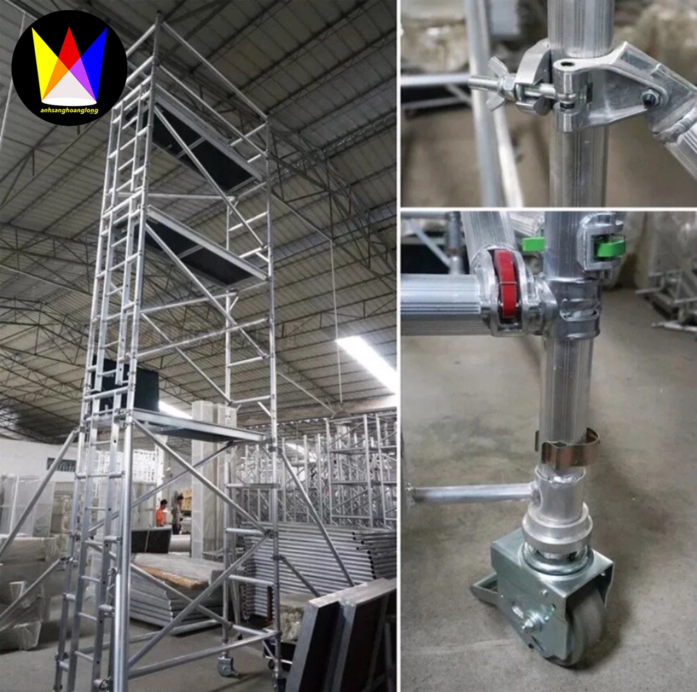 Giàn Giáo Truss Hợp Kim Nhôm Ngang 1700mm x 2200mm