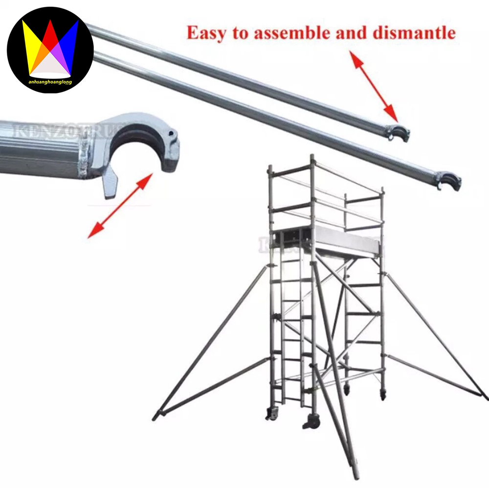 Giàn Giáo Truss Hợp Kim Nhôm ngang 2800mm x 3800mm