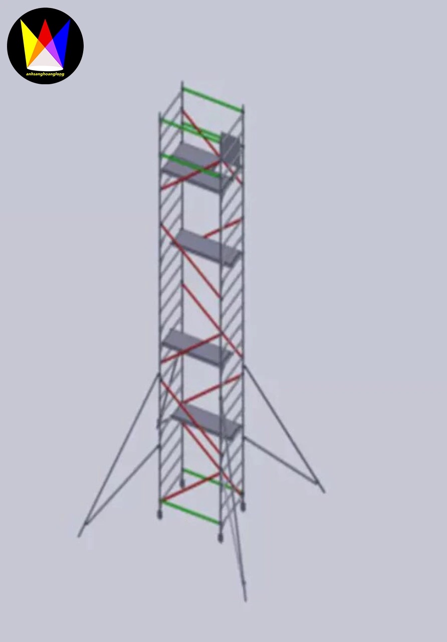 Giàn Giáo Truss Hợp Kim Nhôm Ngang 1400mm x 1800mm