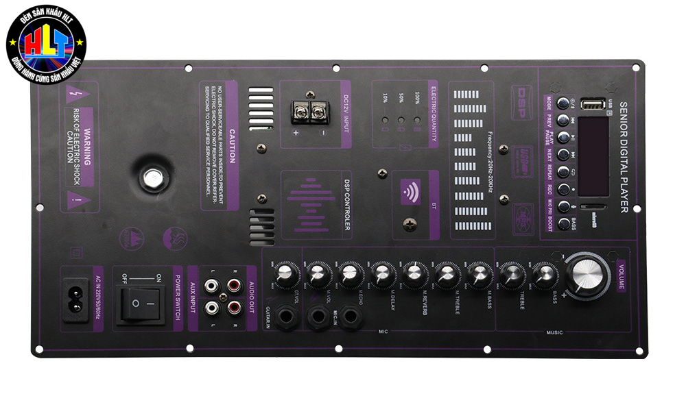 Mạch công xuất loa kéo mã : YD-280AB.PCB+YD-PA10TY.PCB