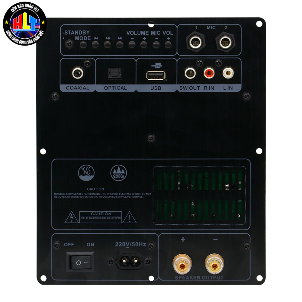 Mạch công xuất loa kéo mã : 2.0 HIFI