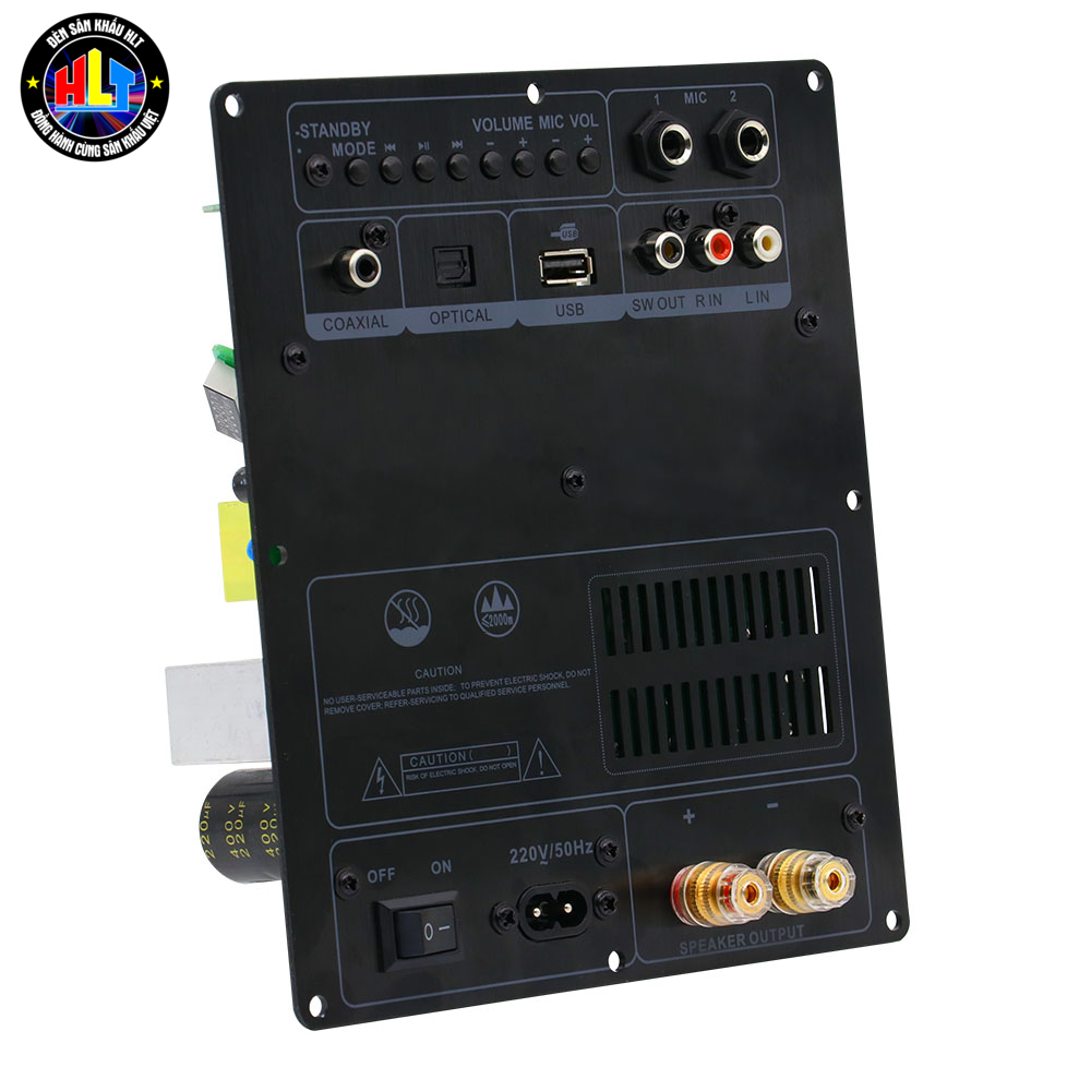 Mạch công xuất loa kéo mã : 2.0 HIFI