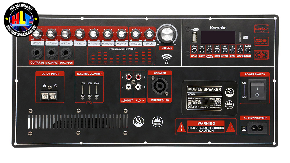 Mạch công xuất loa kéo mã : YD-180AB.PCB+YD-PA11-V3.PCB
