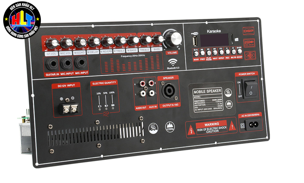 Mạch công xuất loa kéo mã : YD-180AB.PCB+YD-PA11-V3.PCB