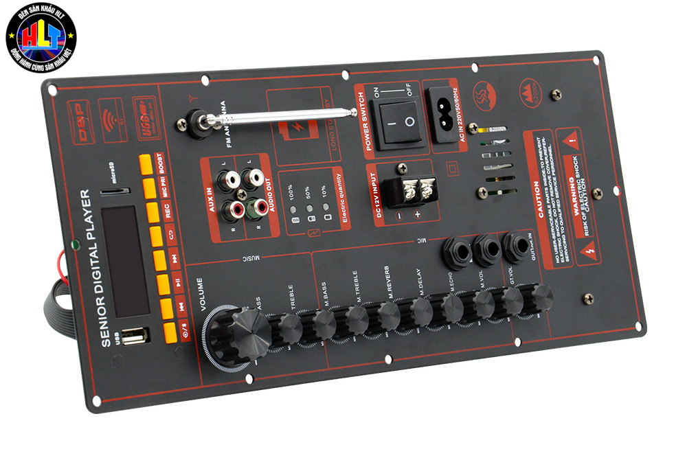 Mạch công xuất loa kéo mã :  YD-220S.PCB +YD -PA11 -V3.PCB