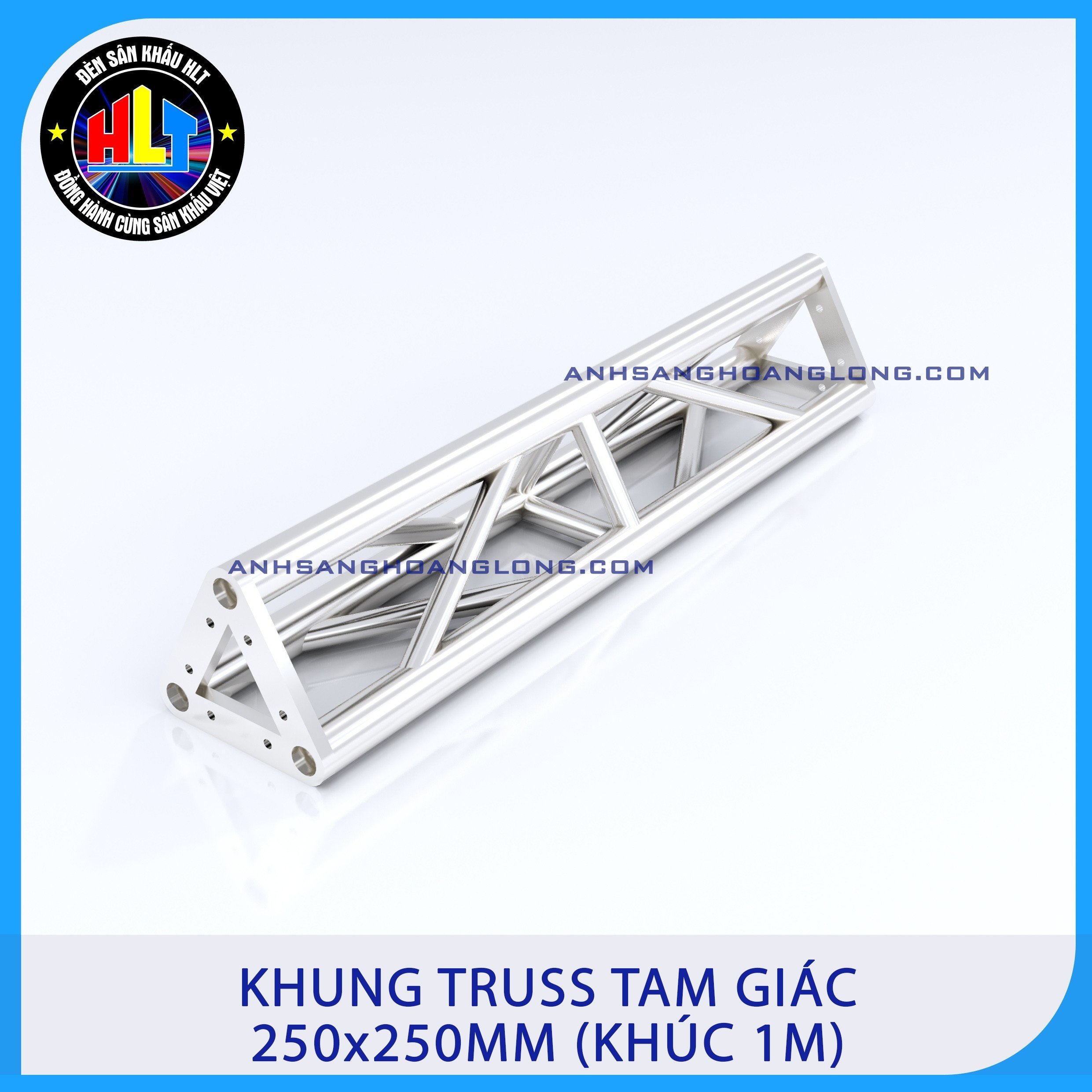 Khung Truss Nhôm Tam Giác 250x250 Khúc 1M