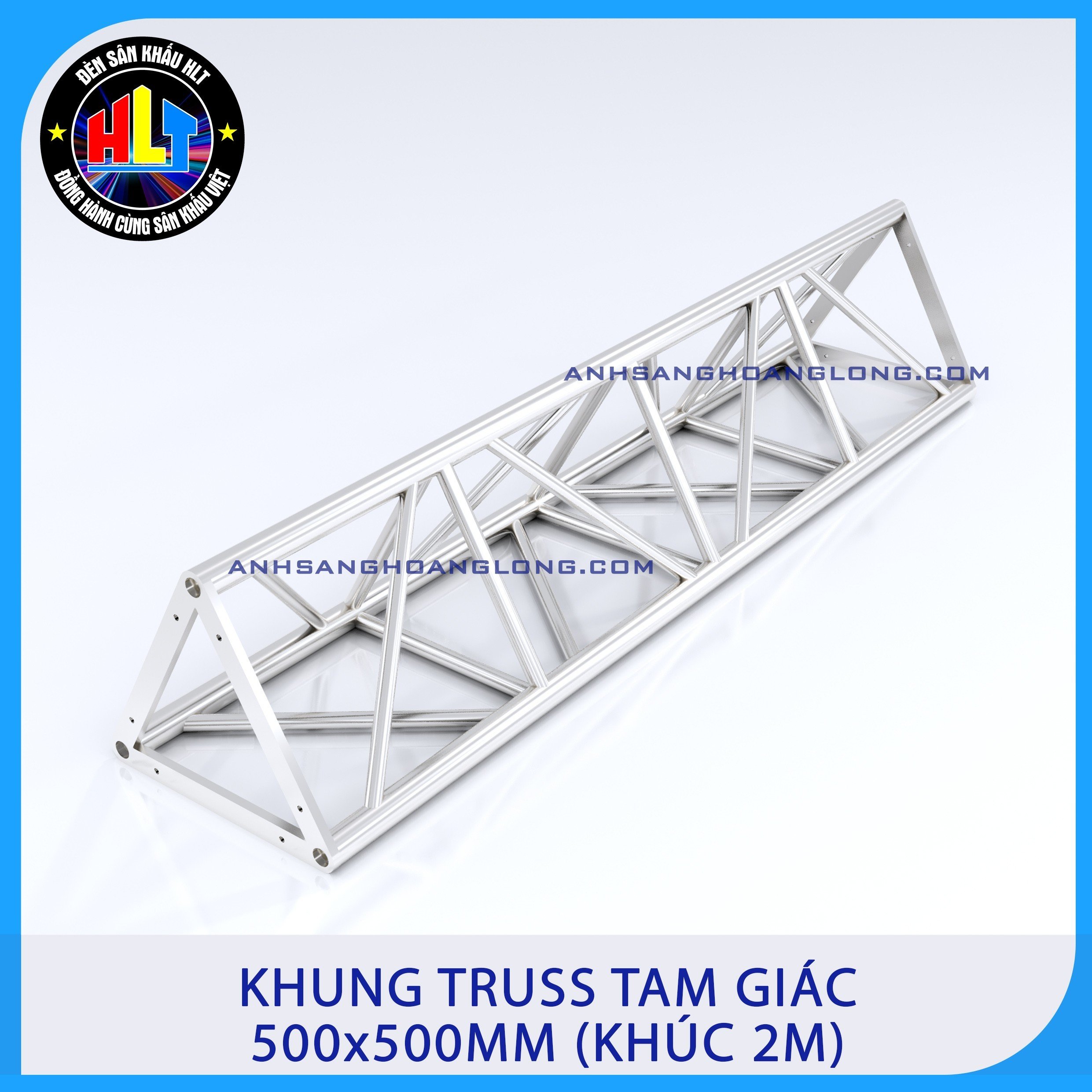 Khung Truss Nhôm Tam Giác 500x500 Khúc 2M