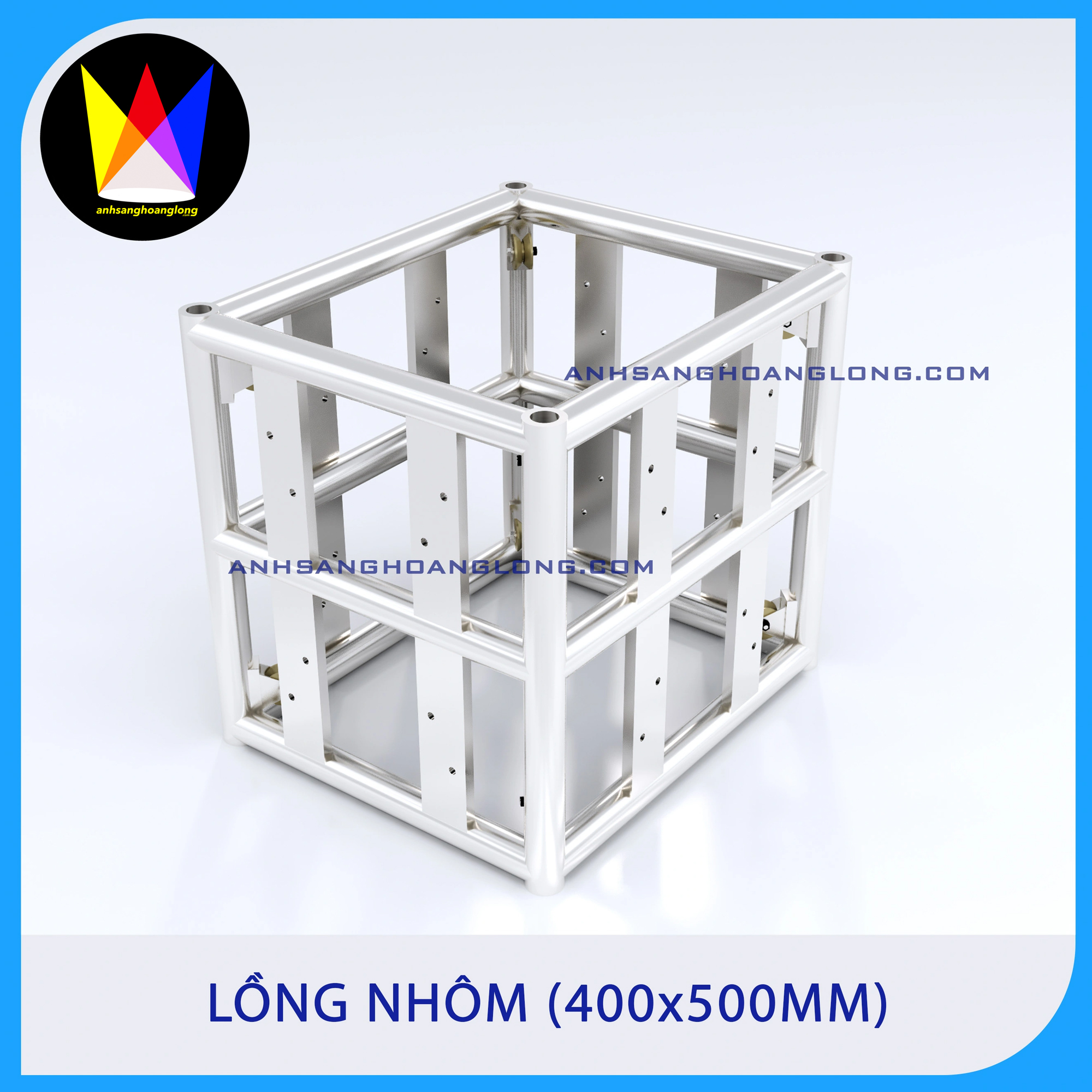 Lồng Trượt Bánh Xe 400x500MM L4x5