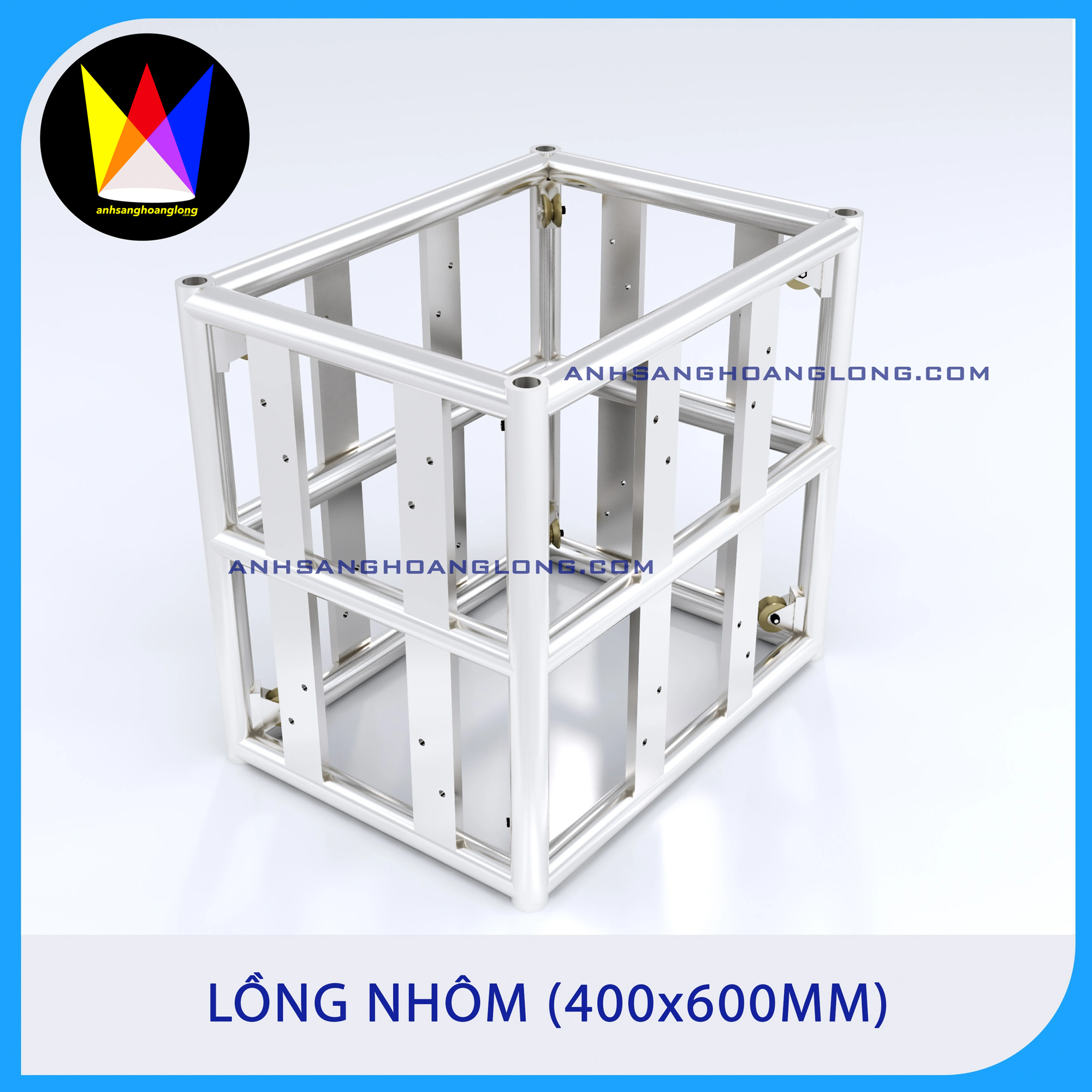 Lồng Trượt Bánh Xe 400x600MM L4x6