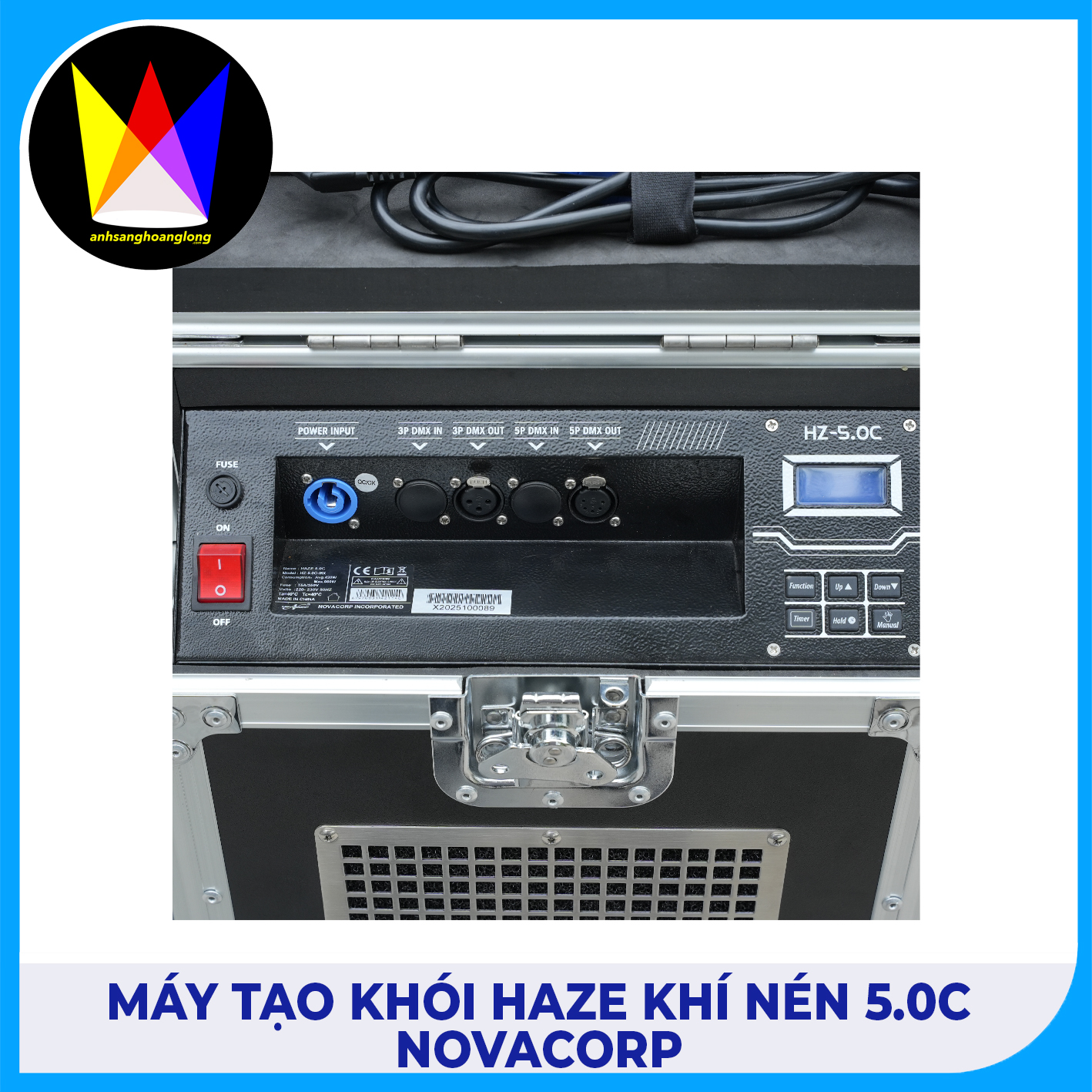 Máy Tạo Khói Haze Khí Nén HZ-5.0C | Novacorp