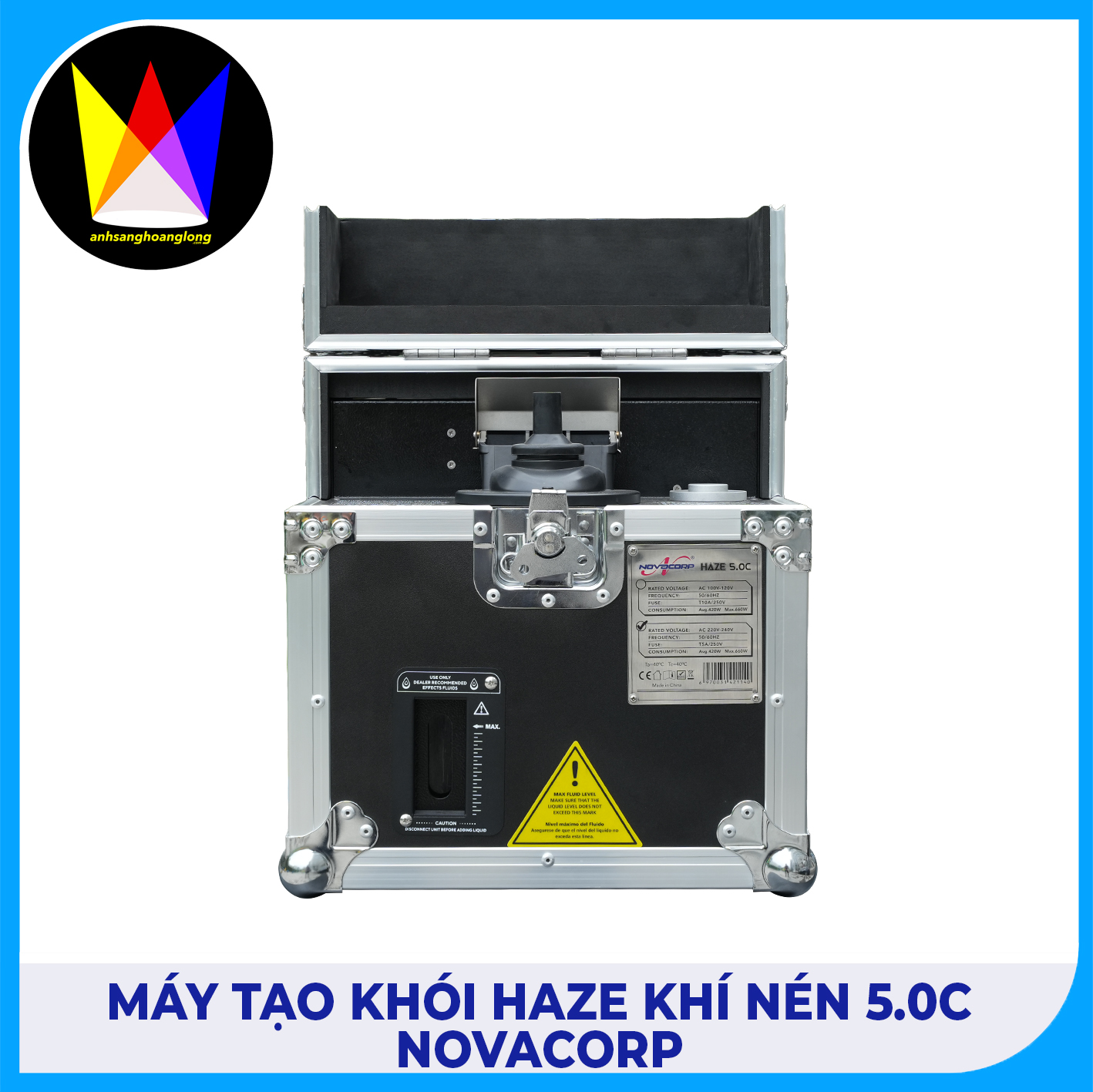 Máy Tạo Khói Haze Khí Nén HZ-5.0C | Novacorp