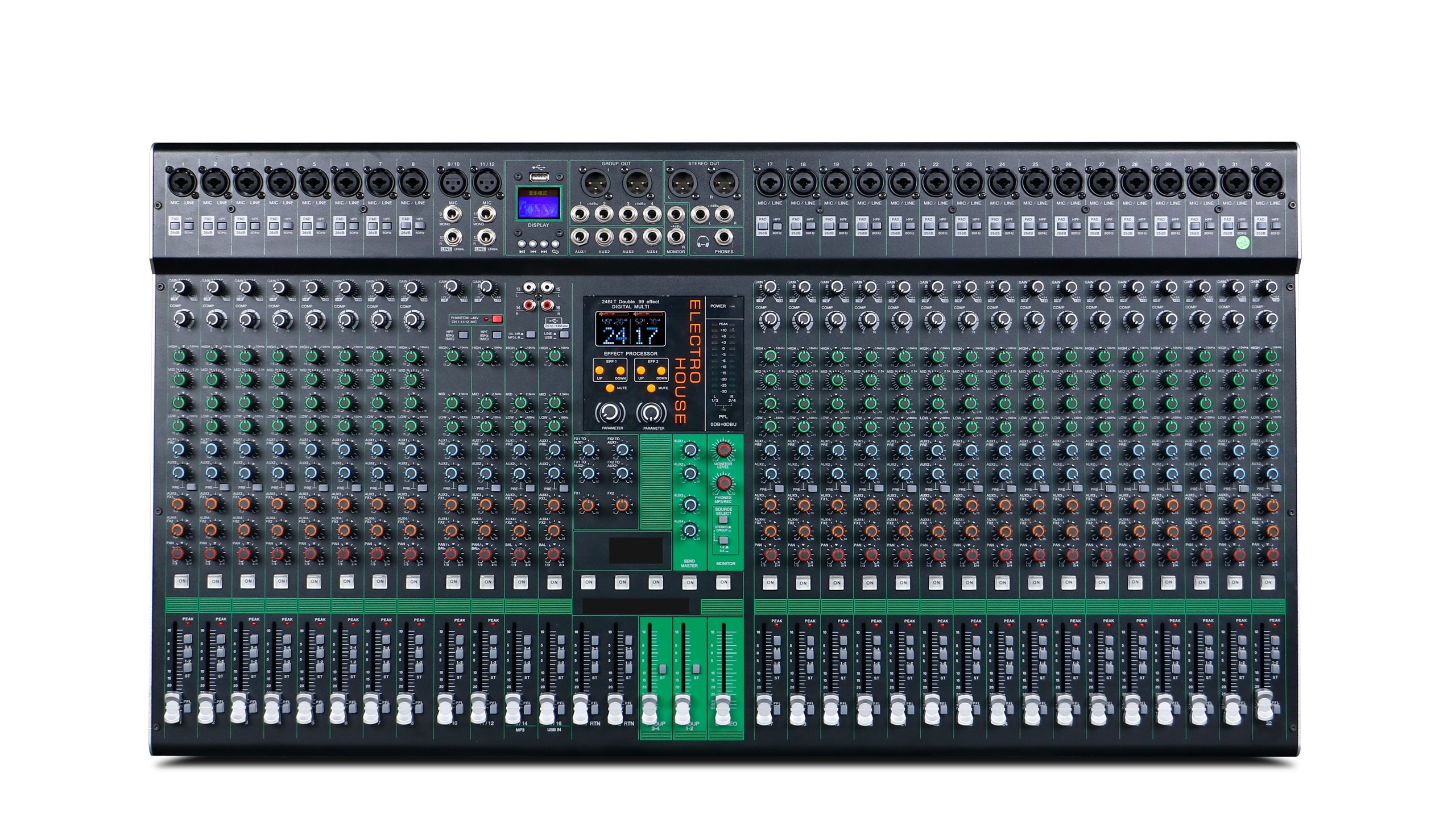 Bàn Trộn Âm Thanh Xa-32pro