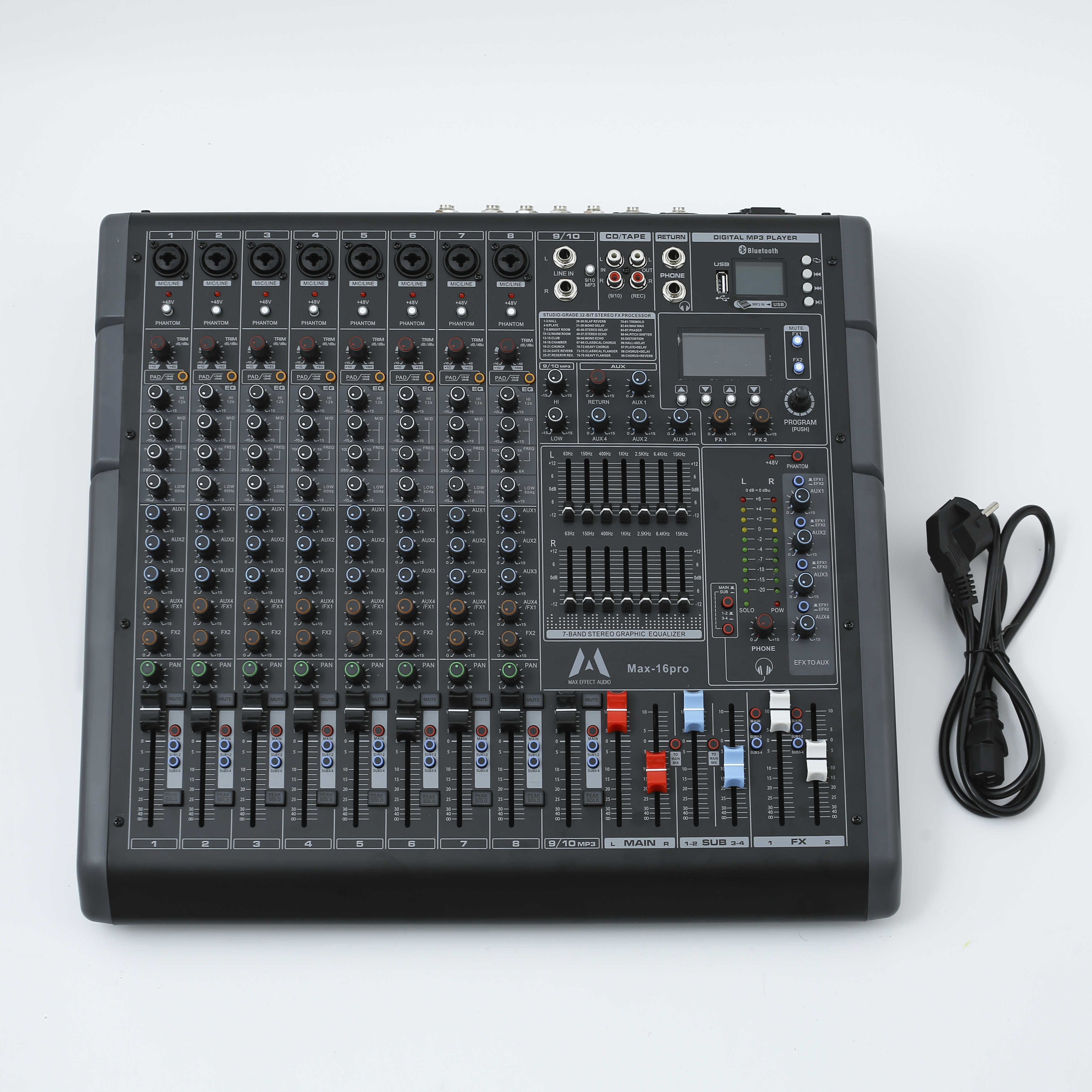 Bàn Trộn Âm Thanh Max-16pro