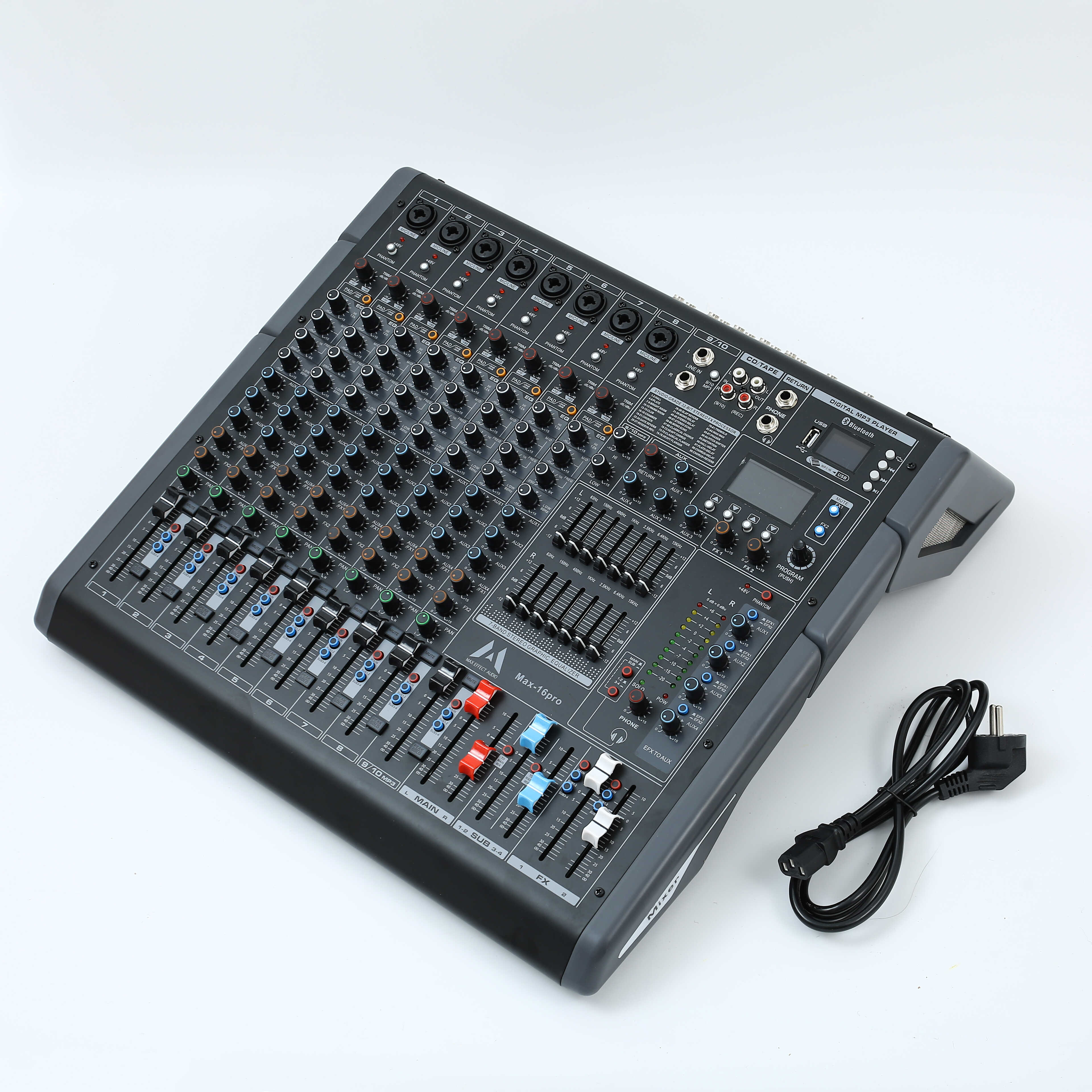 Bàn Trộn Âm Thanh Max-16pro