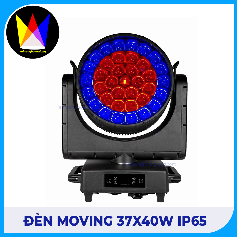 Đèn Moving 37x40 RGBW 4in1 IP65