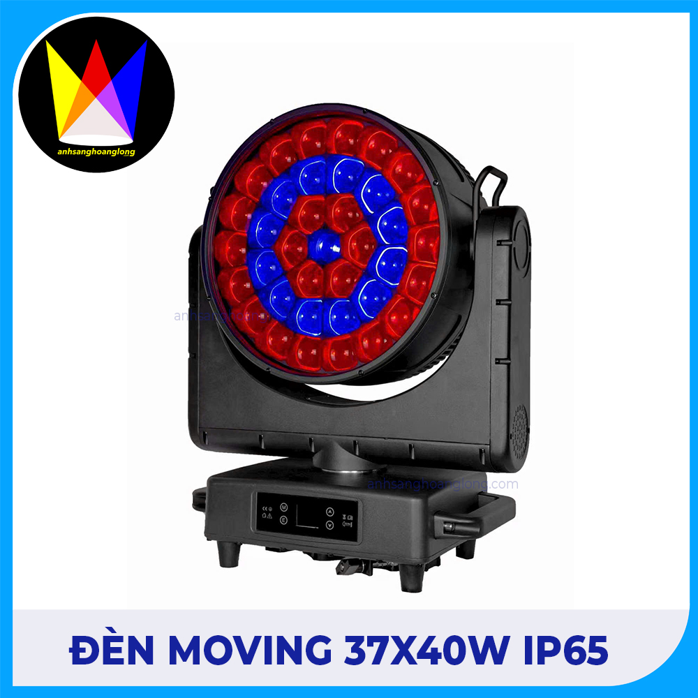 Đèn Moving 37x40 RGBW 4in1 IP65