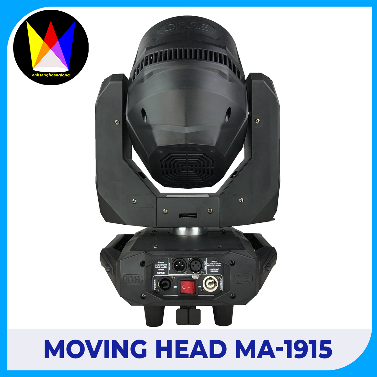 MA-1915 Batman 19pcs LED Zoom Wash Moving Head Light