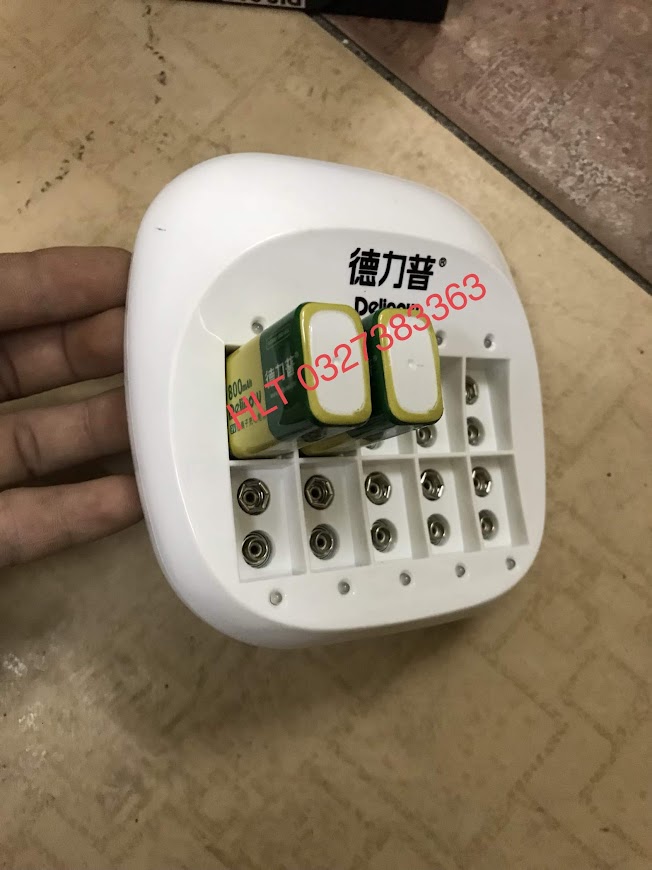 Đốc Sạc Pin 9v