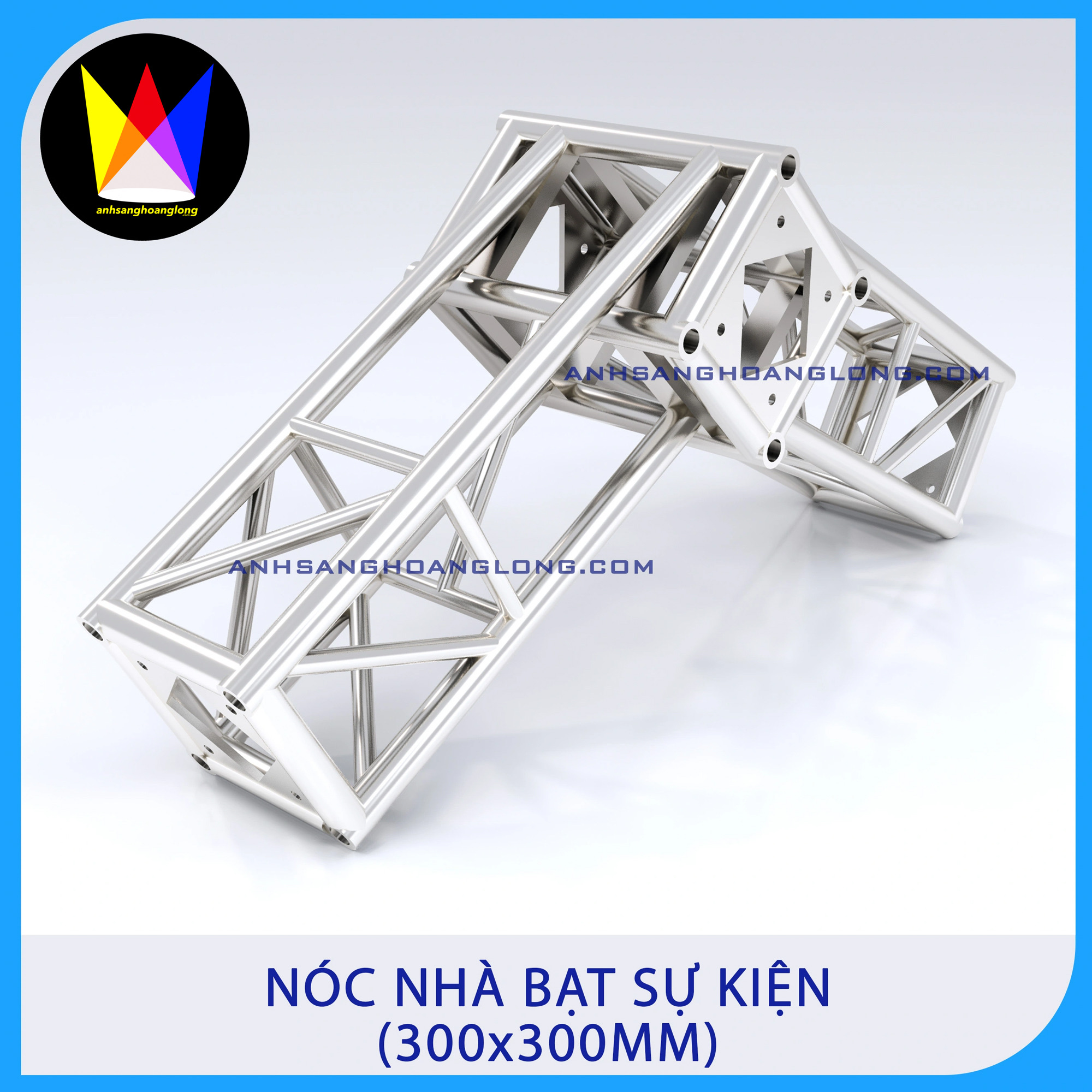 Nóc Nhà Bạt Sự Kiện 300X300mm Bích Hộp
