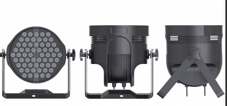 Par Led 54x9w 3in1 ( có remote )
