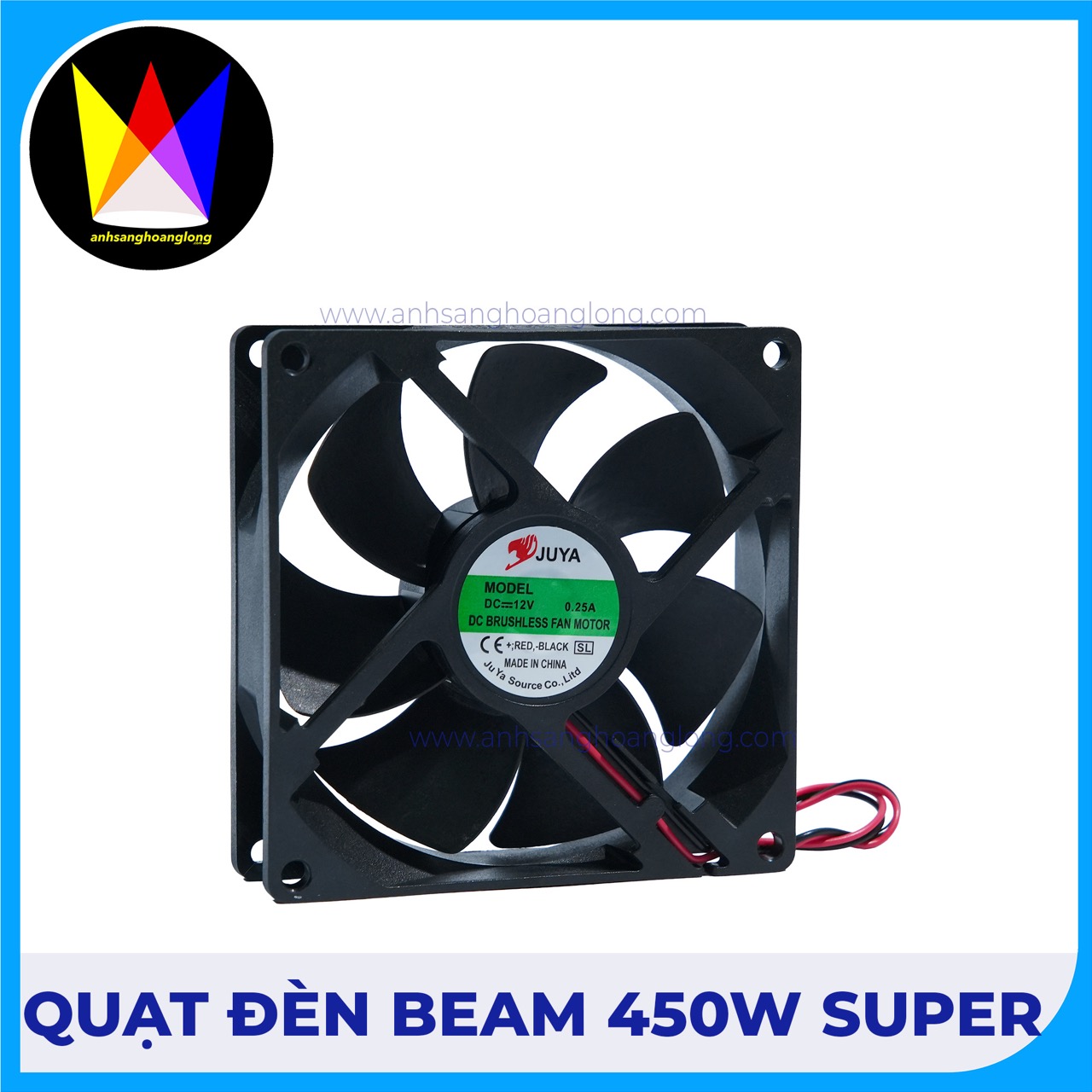 Quạt Đèn Beam 450W SUPER - DC 12V - 0.25A