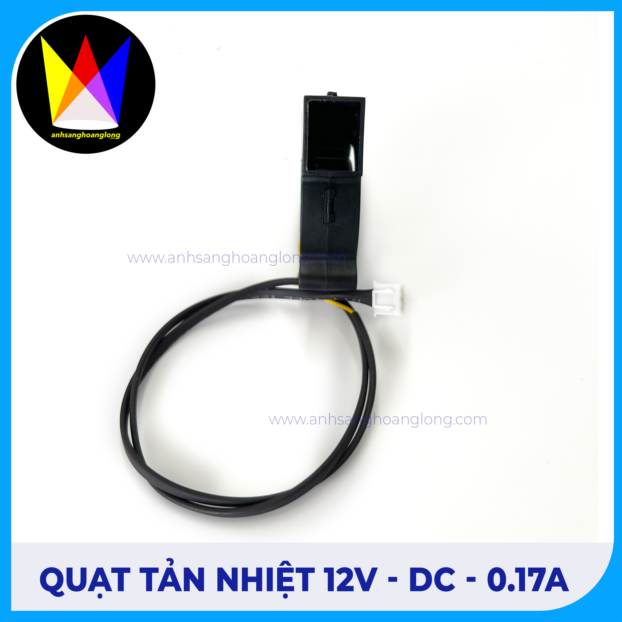 Quạt Tản Nhiệt 12V - DC - 0.17A - DAGE