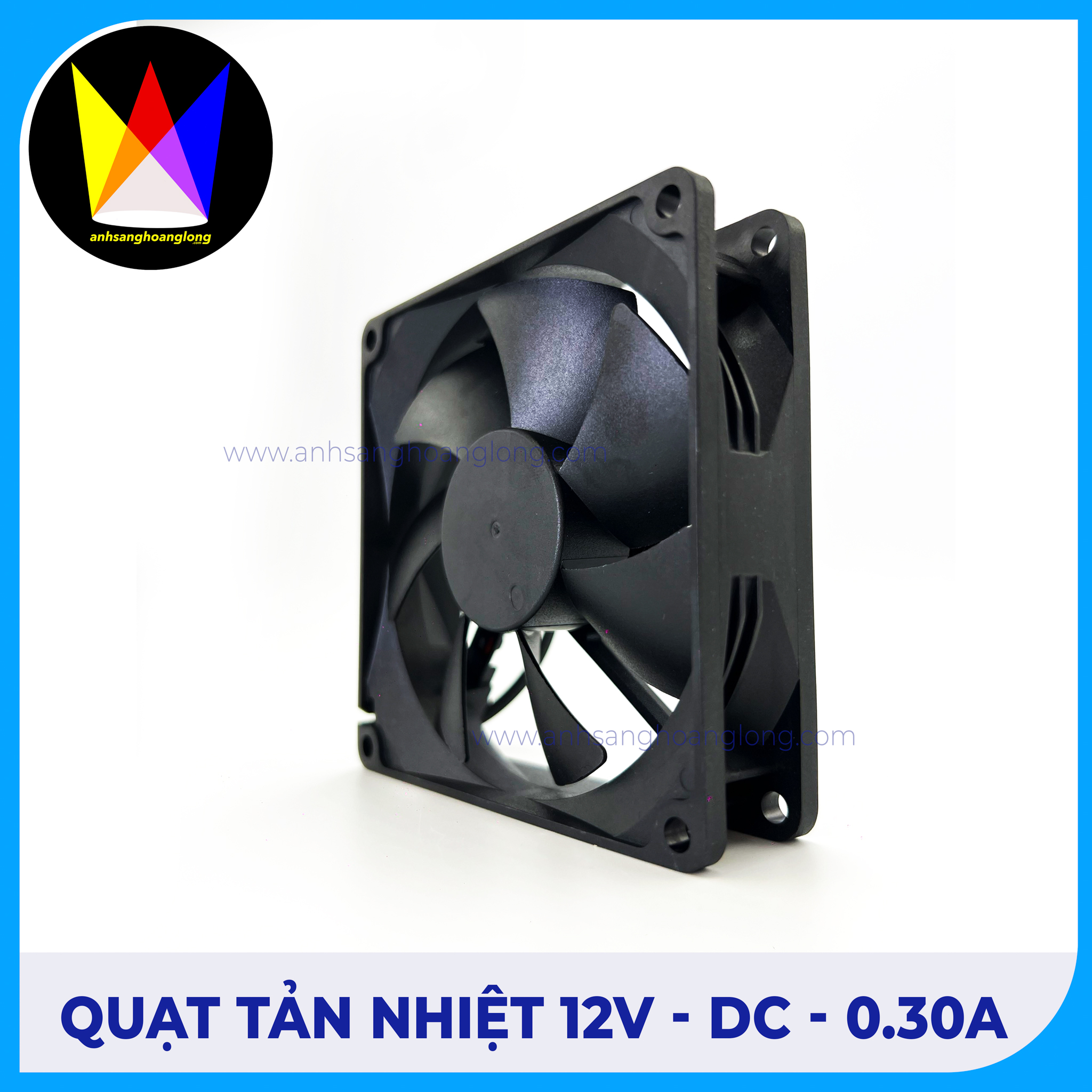 Quạt Tản Nhiệt 12V - DC -0.30A - DAGE