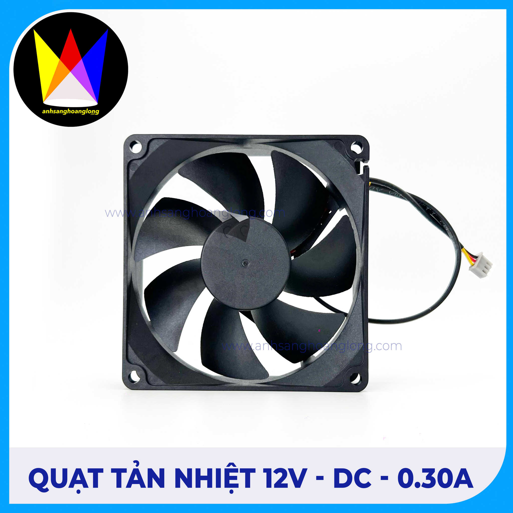 Quạt Tản Nhiệt 12V - DC -0.30A - DAGE