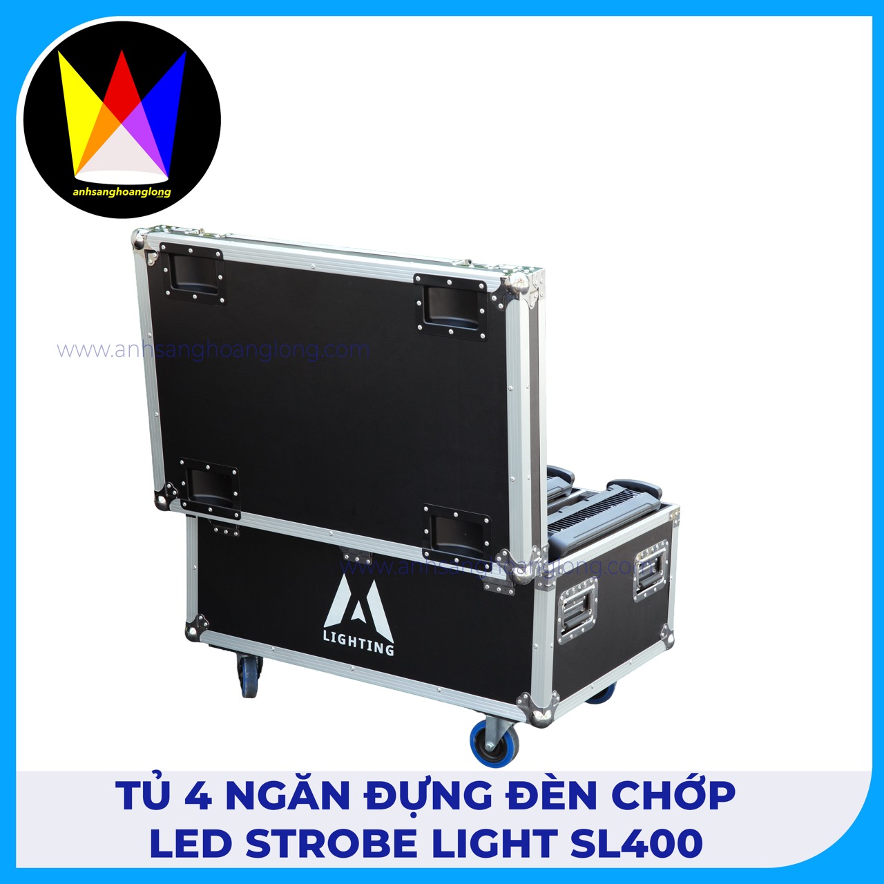 Tủ Bốn Ngăn Đựng Đèn Chớp Led Strobe Light ST400 - M Lighting