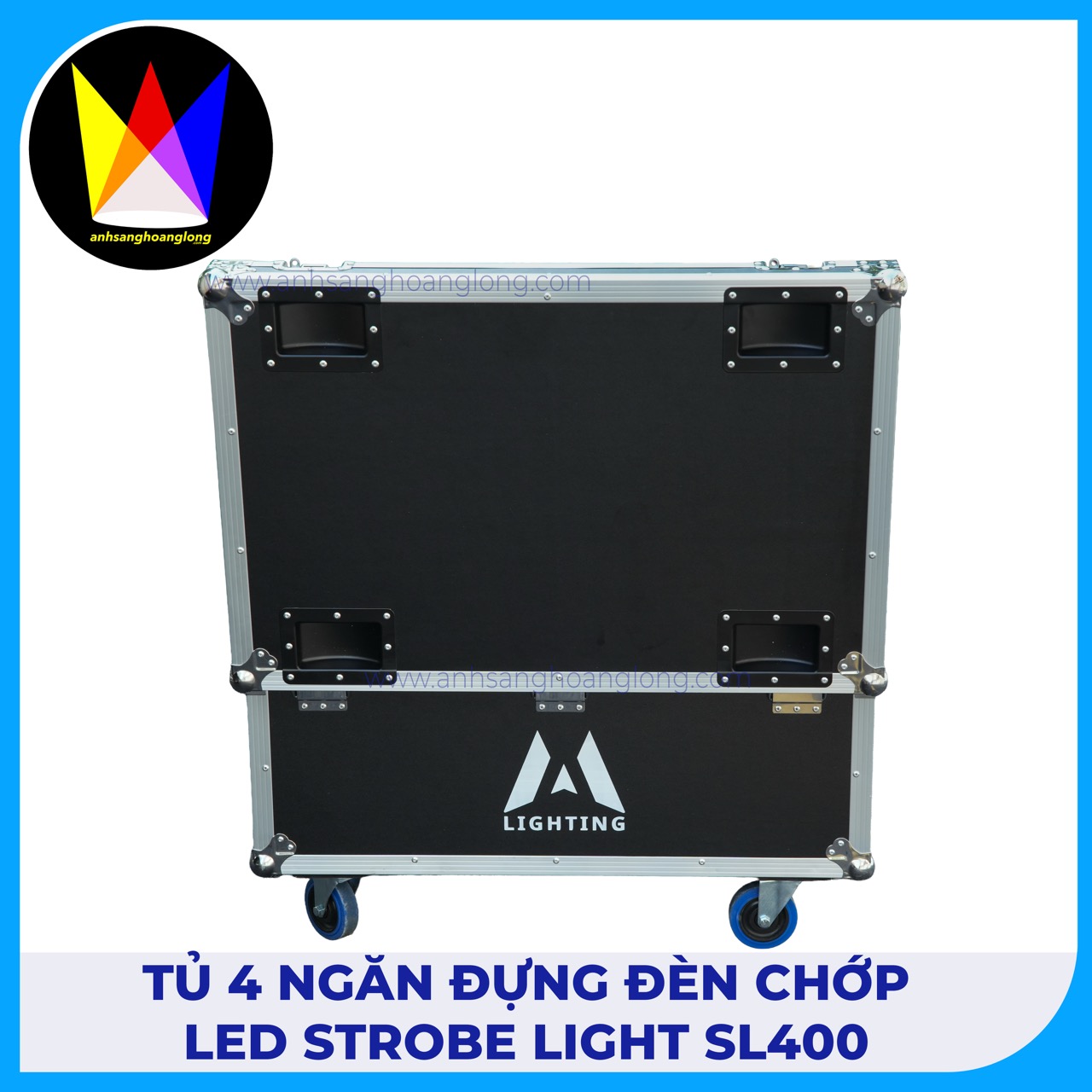 Tủ Bốn Ngăn Đựng Đèn Chớp Led Strobe Light ST400 - M Lighting