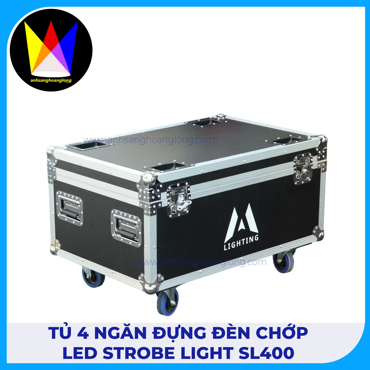 Tủ Bốn Ngăn Đựng Đèn Chớp Led Strobe Light ST400 - M Lighting
