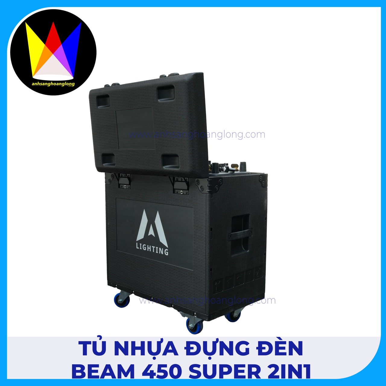 Tủ Nhựa Đựng Đèn Beam 450W Super 2in1