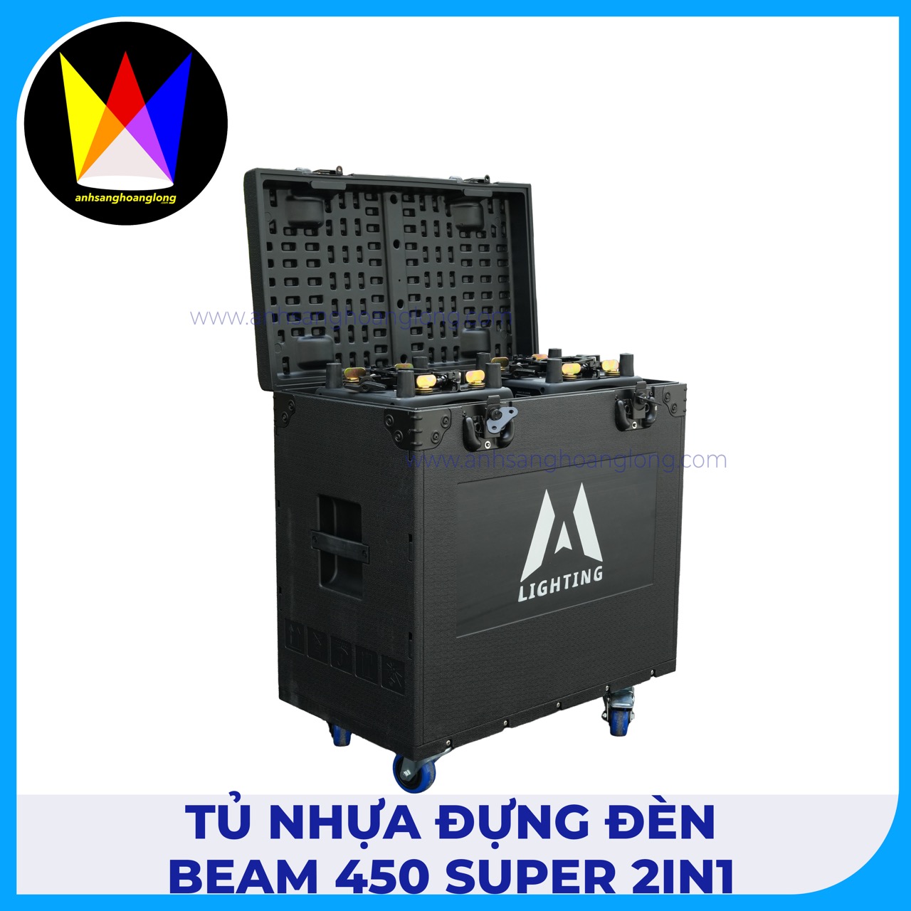 Tủ Nhựa Đựng Đèn Beam 450W Super 2in1