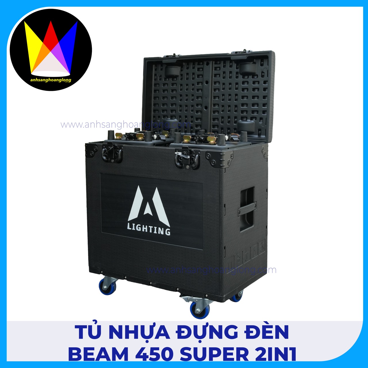 Tủ Nhựa Đựng Đèn Beam 450W Super 2in1