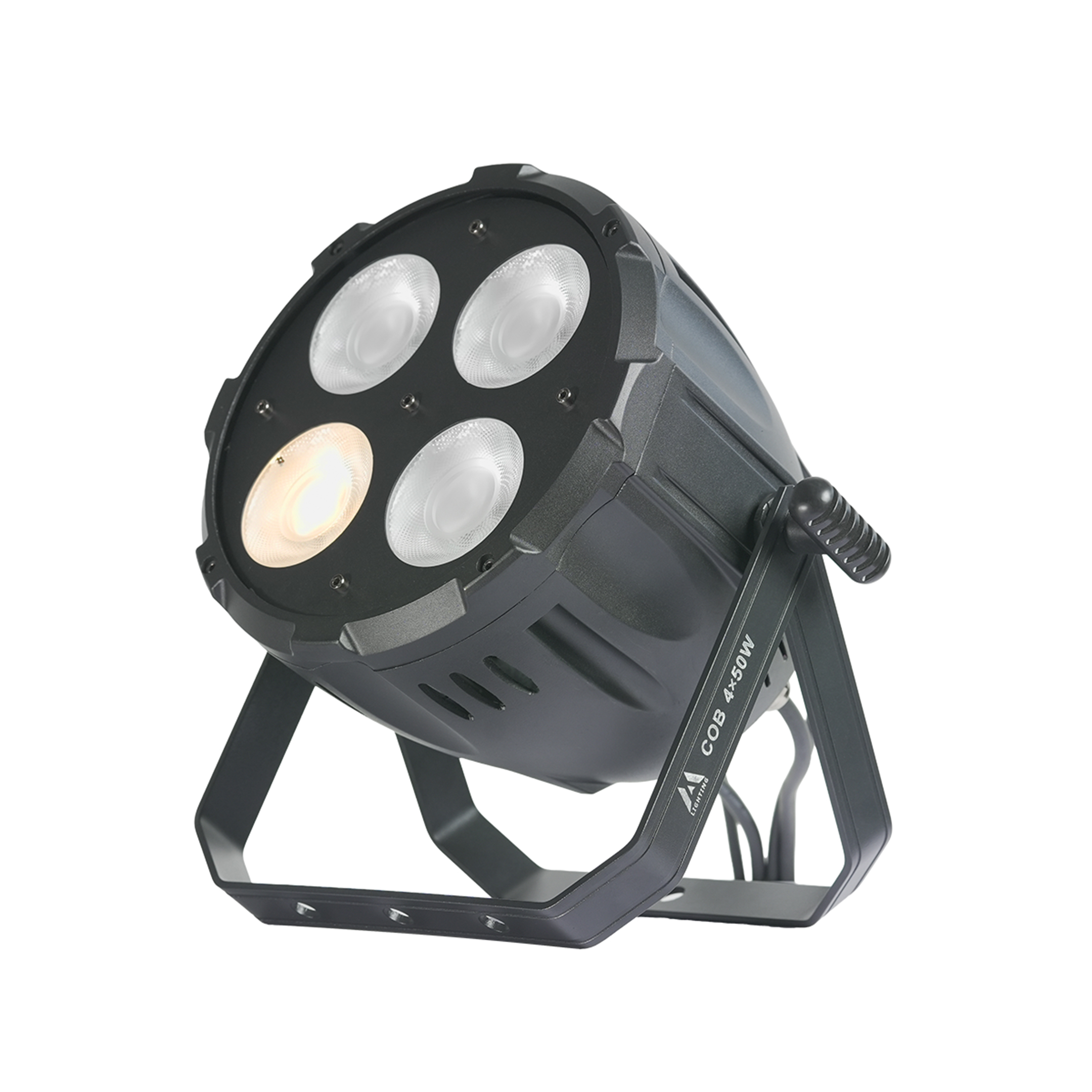 Đèn COB LED 4x50W Chiếu Sáng Đánh Mặt 2 Trắng + 2 Vàng | M Lighting