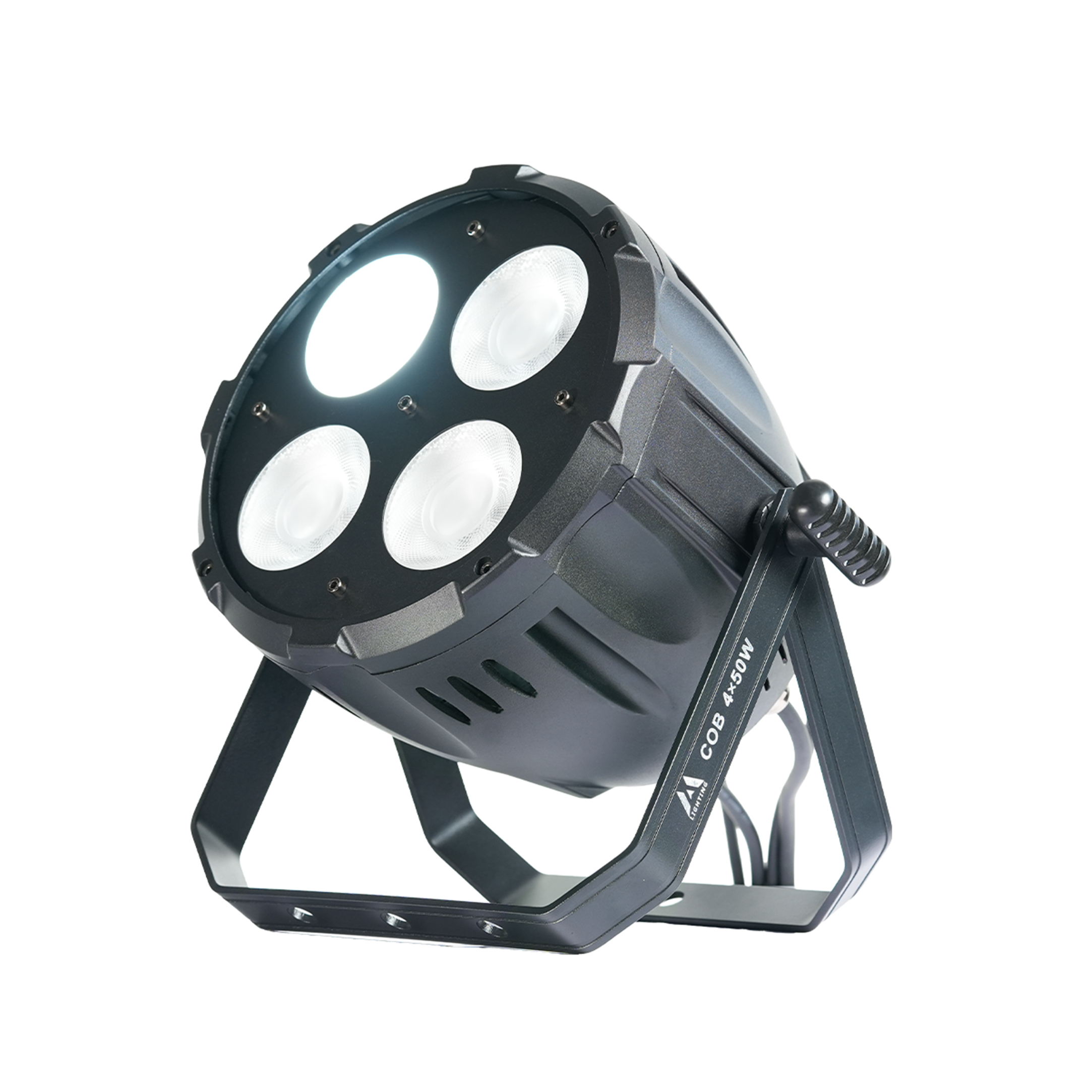 Đèn COB LED 4x50W Chiếu Sáng Đánh Mặt 2 Trắng + 2 Vàng | M Lighting