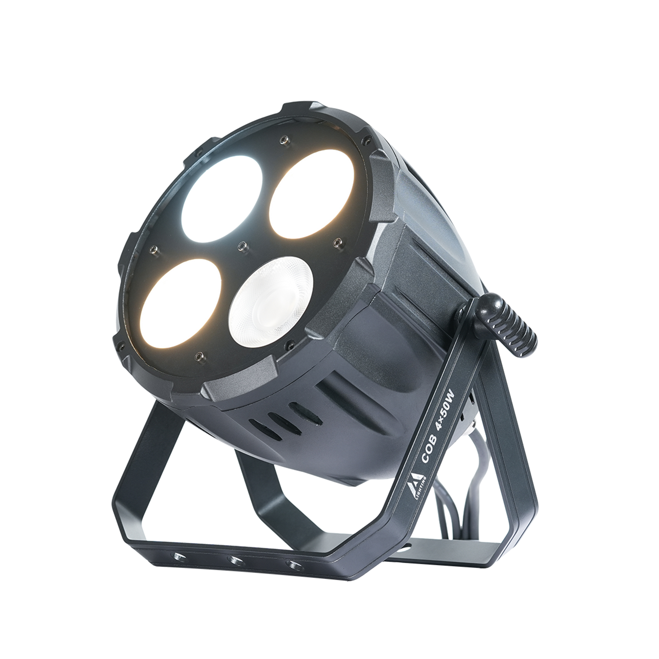 Đèn COB LED 4x50W Chiếu Sáng Đánh Mặt 2 Trắng + 2 Vàng | M Lighting