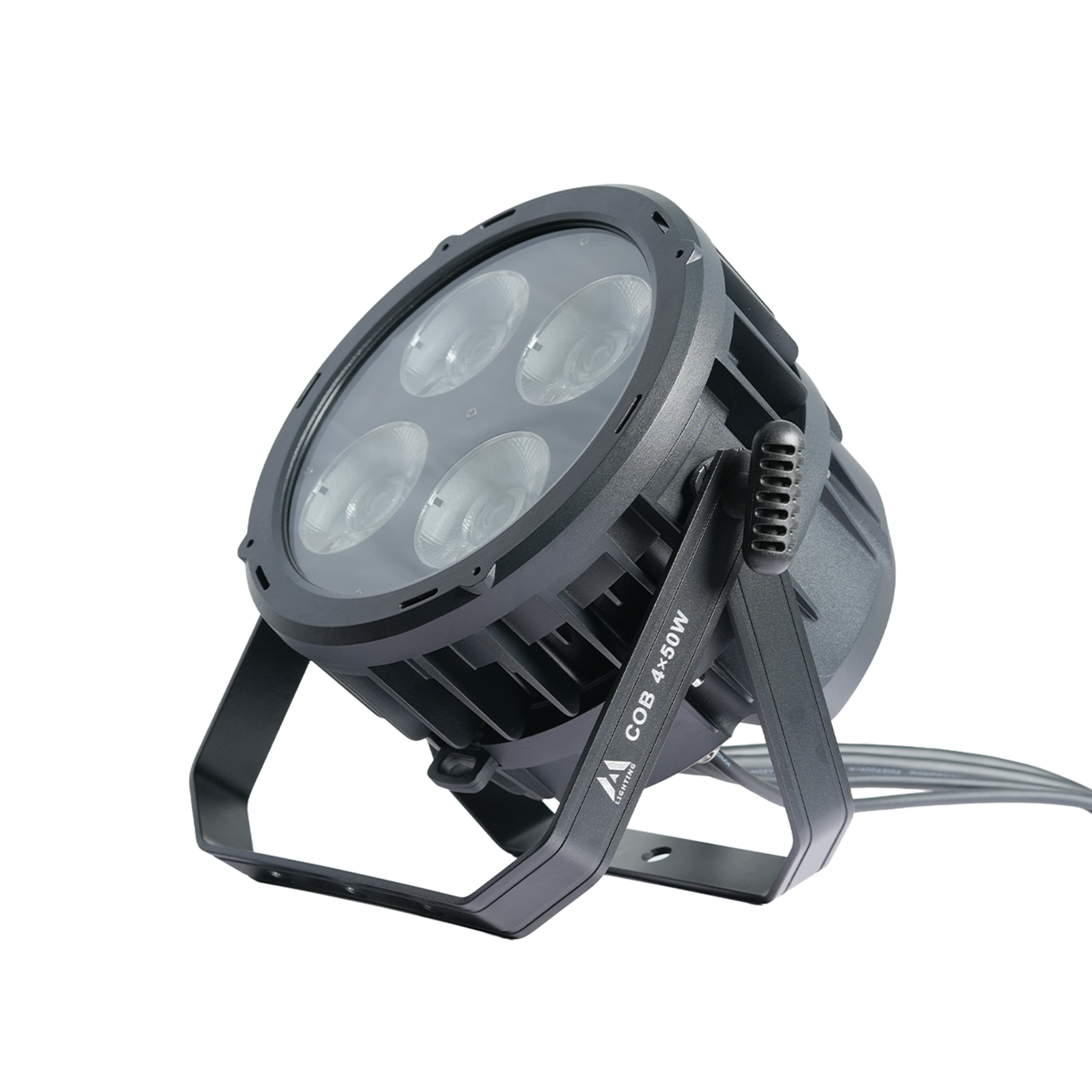 Đèn COB LED 4x50W Chiếu Sáng Đánh Mặt 2 Trắng + 2 Vàng IP65 | M Lighting