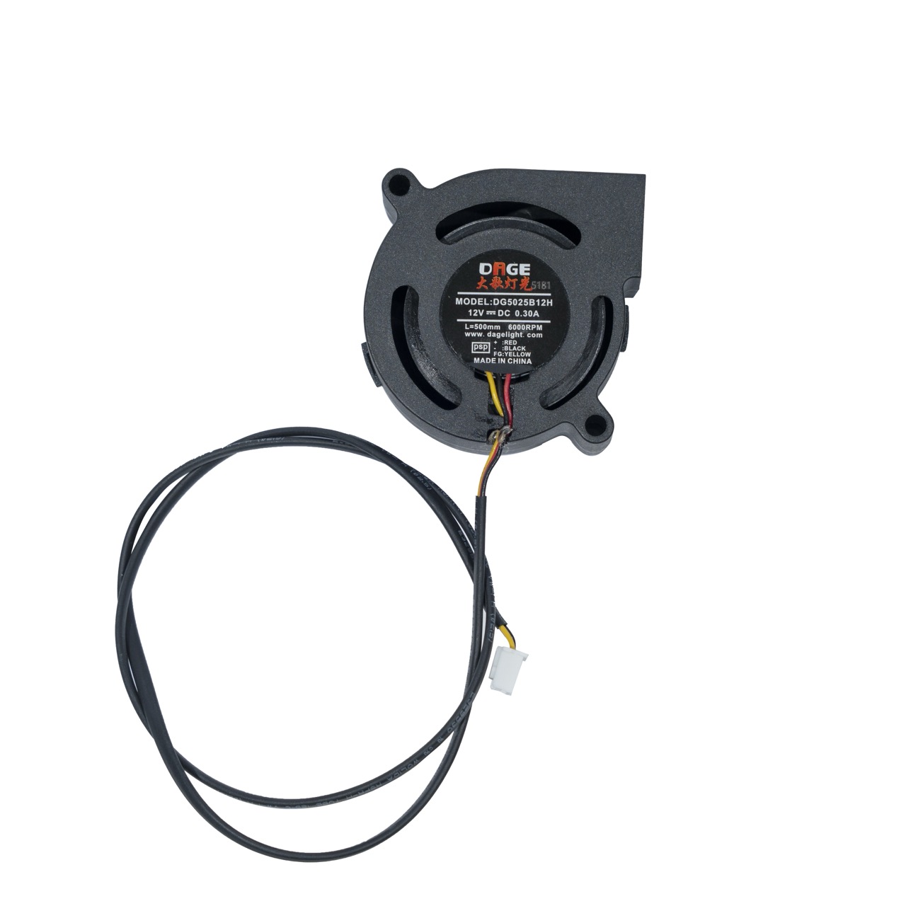 Quạt 12v DC 0.30A DAGE