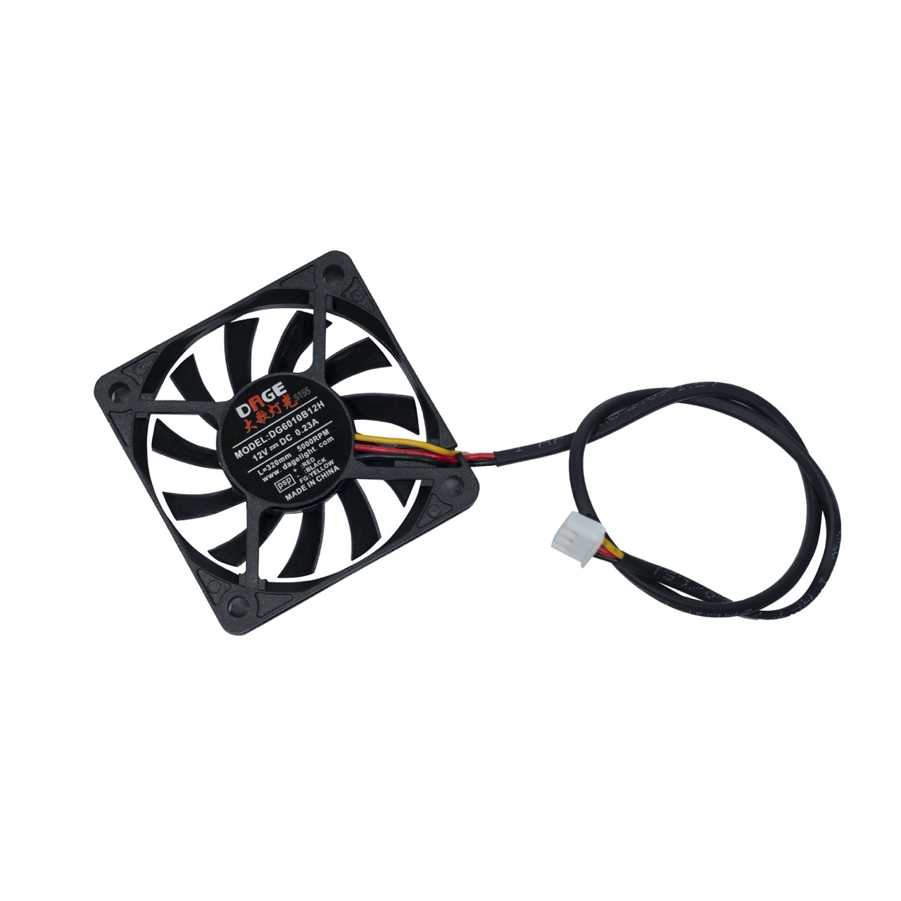 Quạt 12v DC 0.23A DAGE