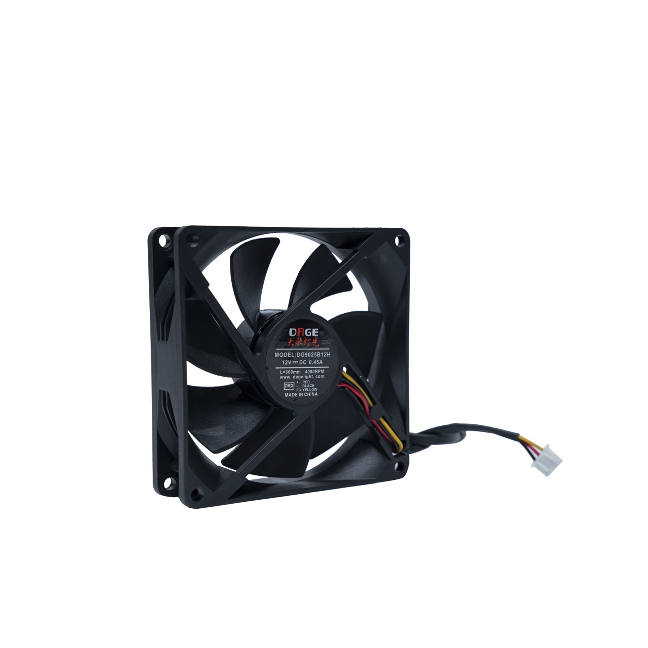 Quạt 12v DC 0.45A DAGE